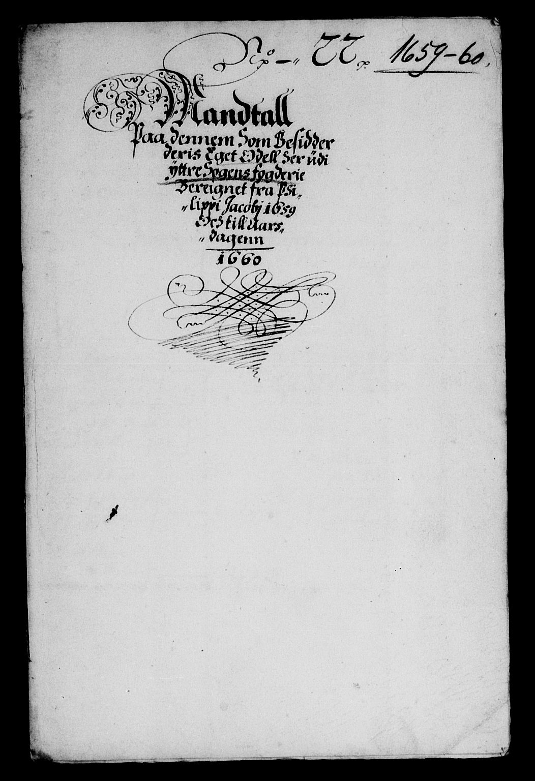 Rentekammeret inntil 1814, Reviderte regnskaper, Lensregnskaper, AV/RA-EA-5023/R/Rb/Rbt/L0146: Bergenhus len, 1659-1660