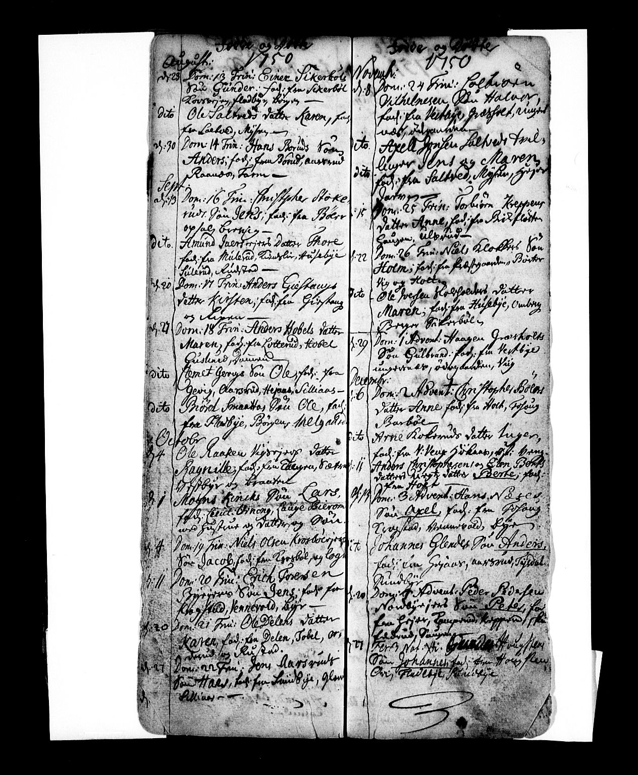 Enebakk prestekontor Kirkebøker, AV/SAO-A-10171c/F/Fa/L0001: Parish register (official) no. I 1, 1719-1754