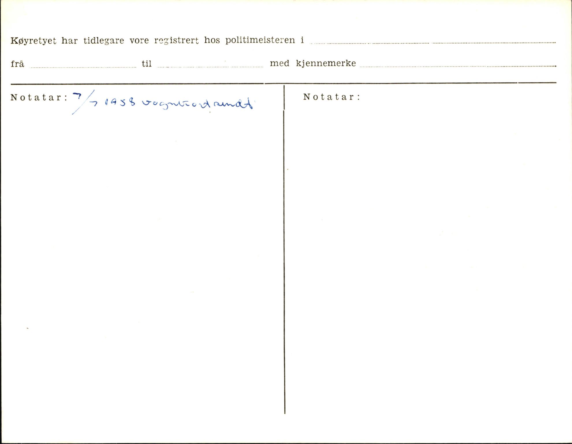 Statens vegvesen, Sogn og Fjordane vegkontor, AV/SAB-A-5301/4/F/L0005: Registerkort utmeldte Fjordane S7900-8299, 1930-1961, p. 53