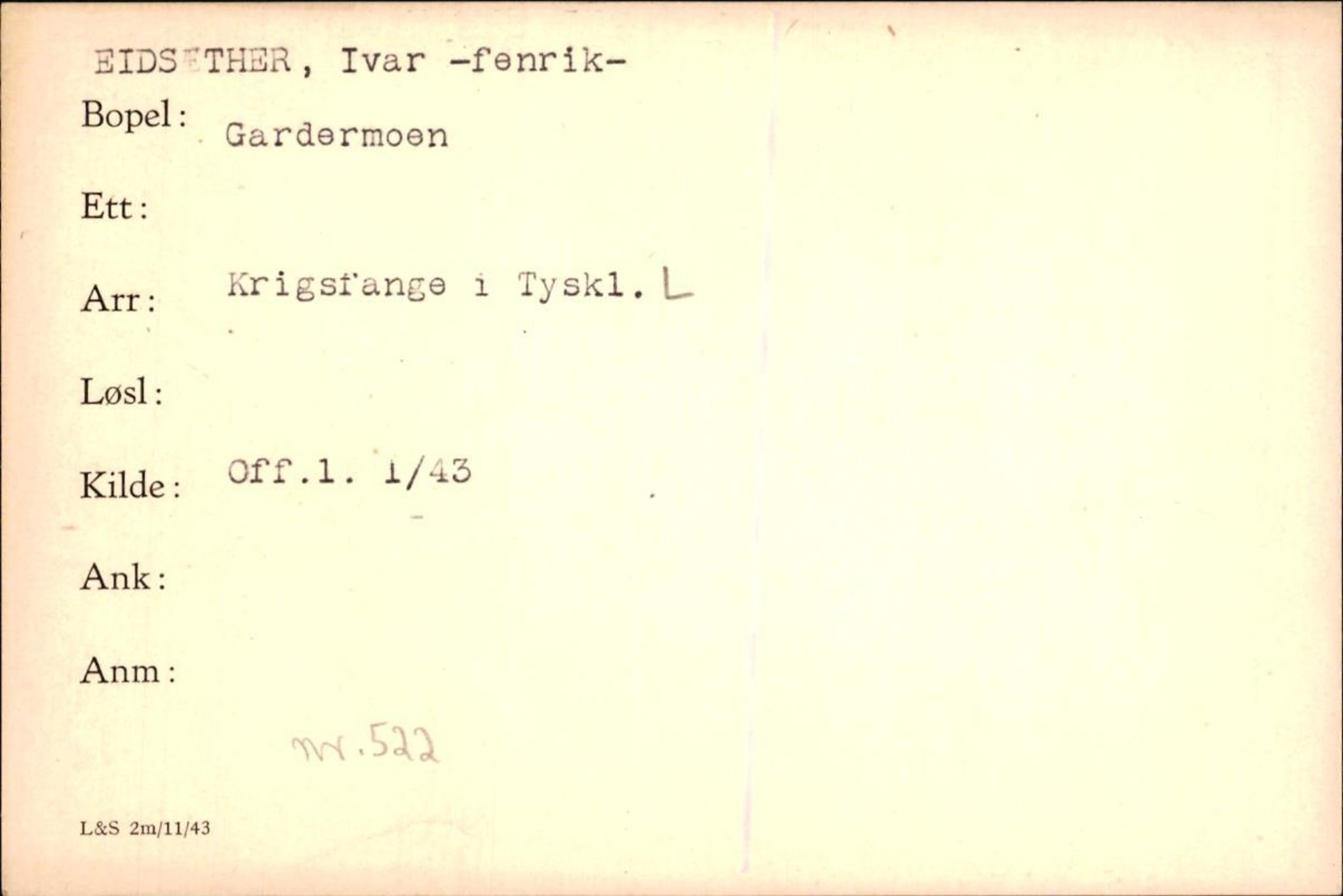 Forsvaret, Forsvarets krigshistoriske avdeling, AV/RA-RAFA-2017/Y/Yf/L0200: II-C-11-2102  -  Norske krigsfanger i Tyskland, 1940-1945, p. 203