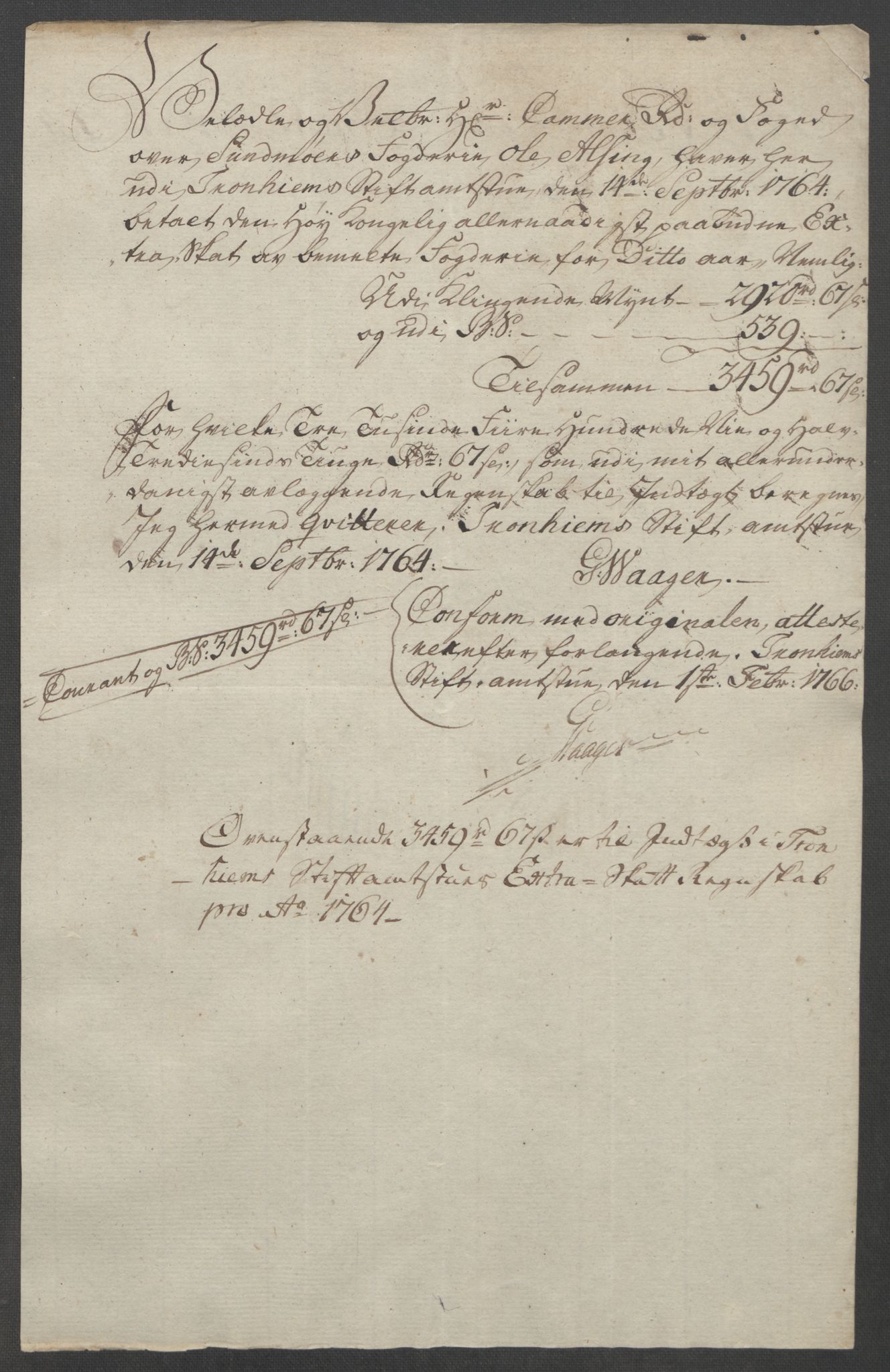 Rentekammeret inntil 1814, Reviderte regnskaper, Fogderegnskap, RA/EA-4092/R54/L3645: Ekstraskatten Sunnmøre, 1762-1772, p. 50