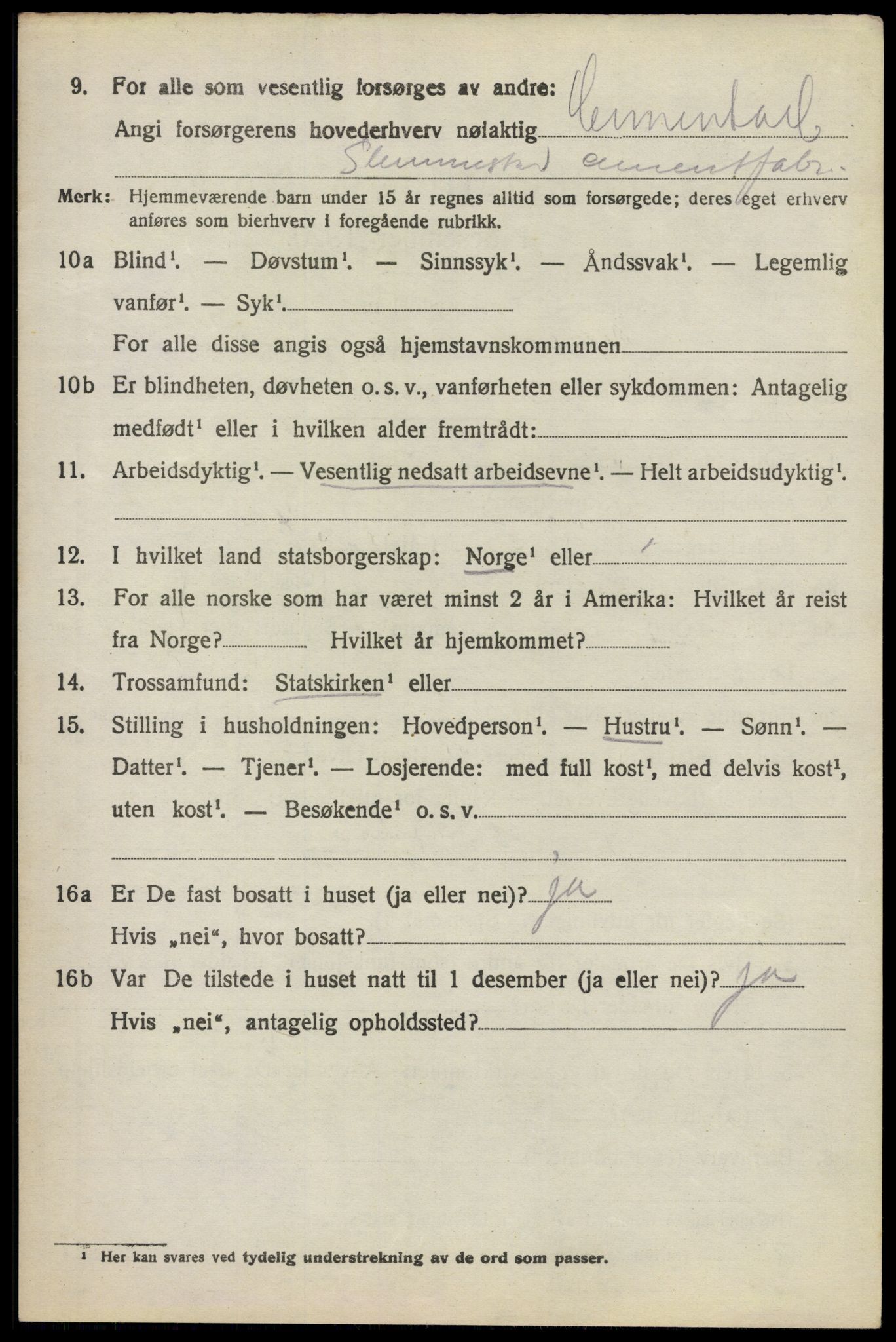 SAO, 1920 census for Asker, 1920, p. 10275