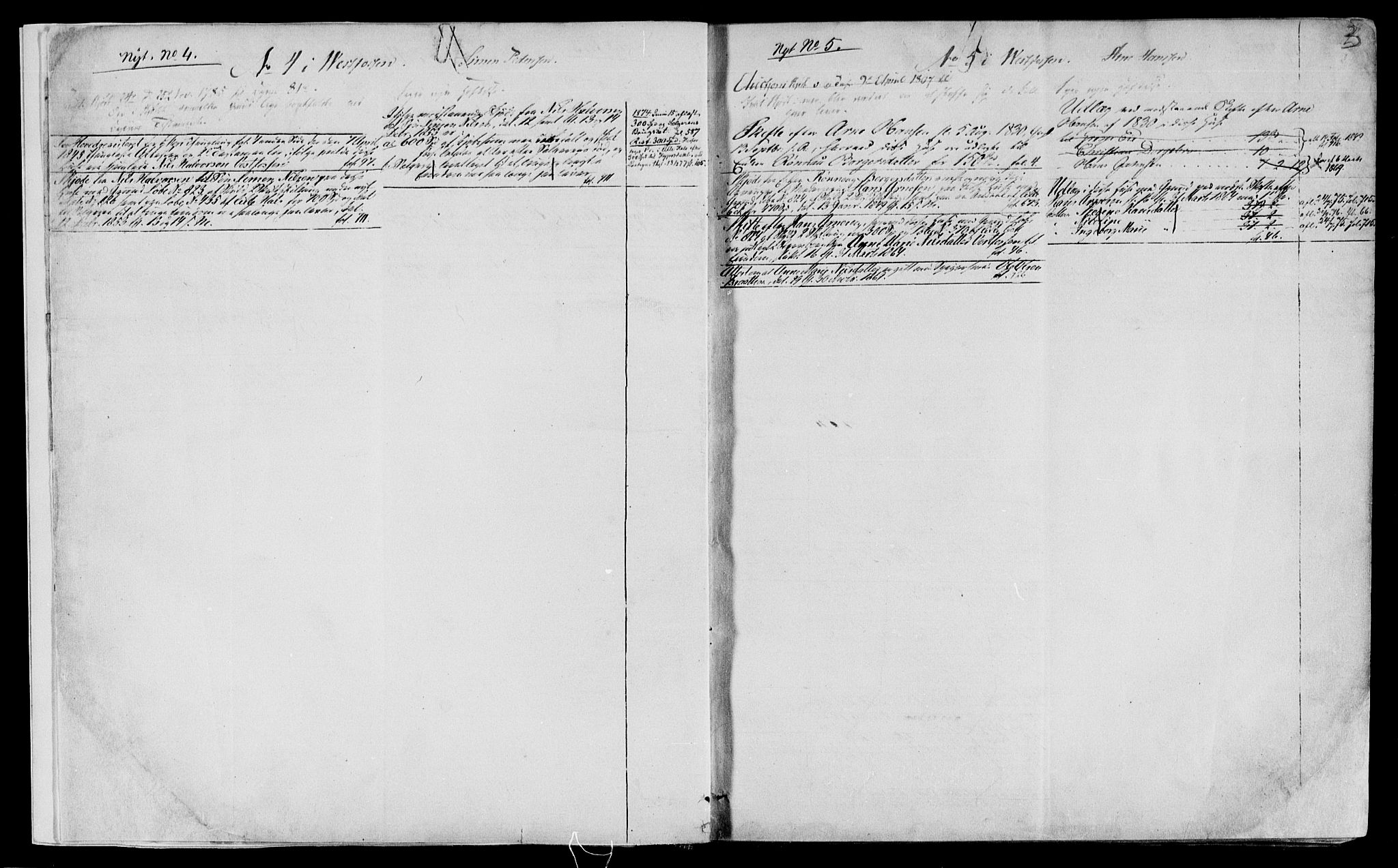 Eiker, Modum og Sigdal sorenskriveri, AV/SAKO-A-123/G/Gb/Gbd/L0001: Mortgage register no. IV 1, p. 3