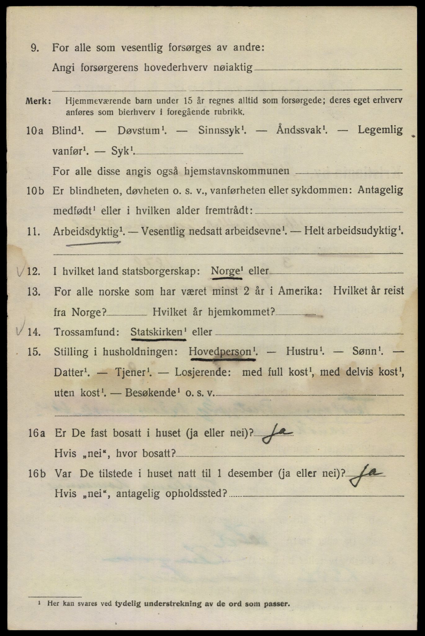 SAO, 1920 census for Kristiania, 1920, p. 534026