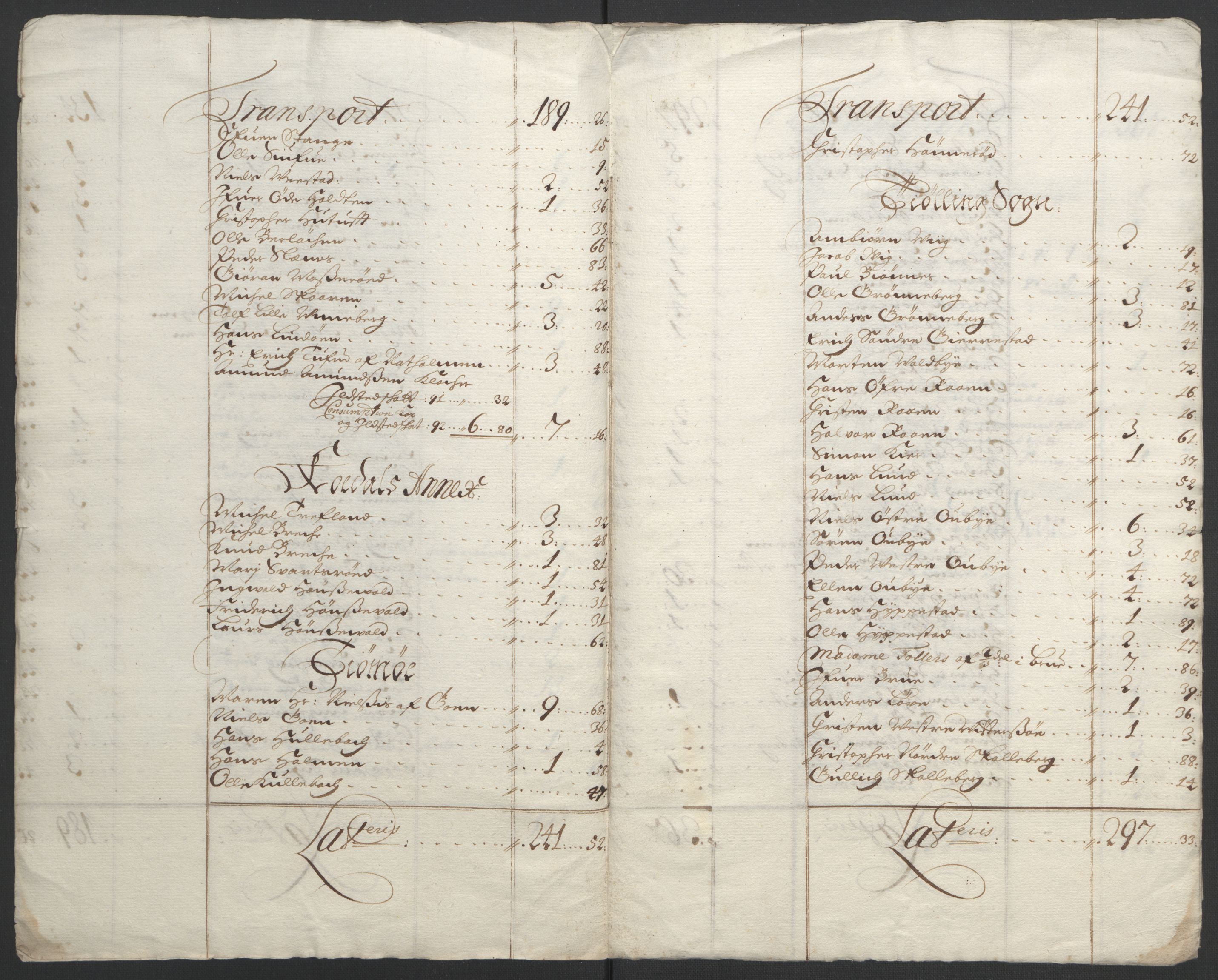 Rentekammeret inntil 1814, Reviderte regnskaper, Fogderegnskap, AV/RA-EA-4092/R33/L1973: Fogderegnskap Larvik grevskap, 1692, p. 230