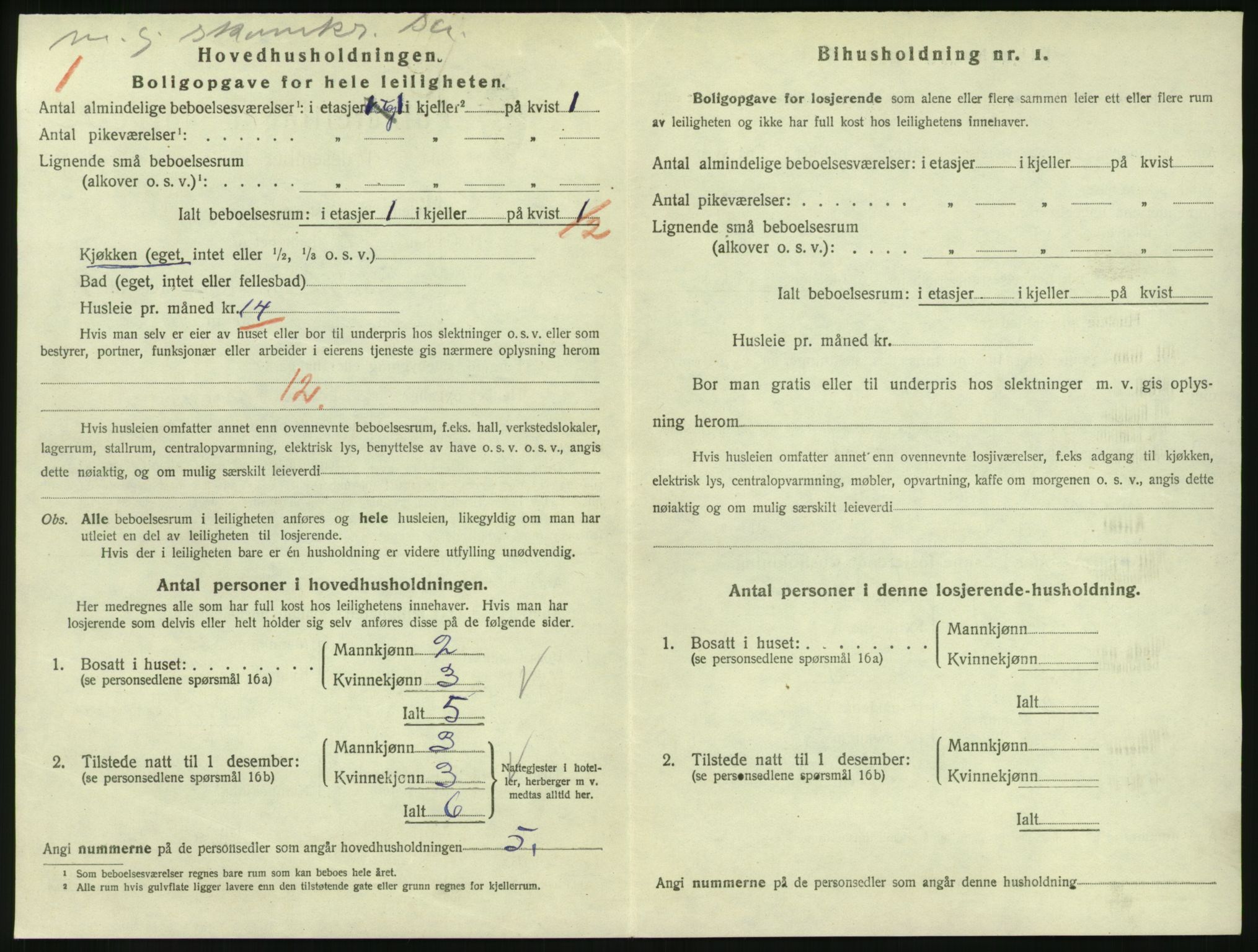 SAKO, 1920 census for Larvik, 1920, p. 3183