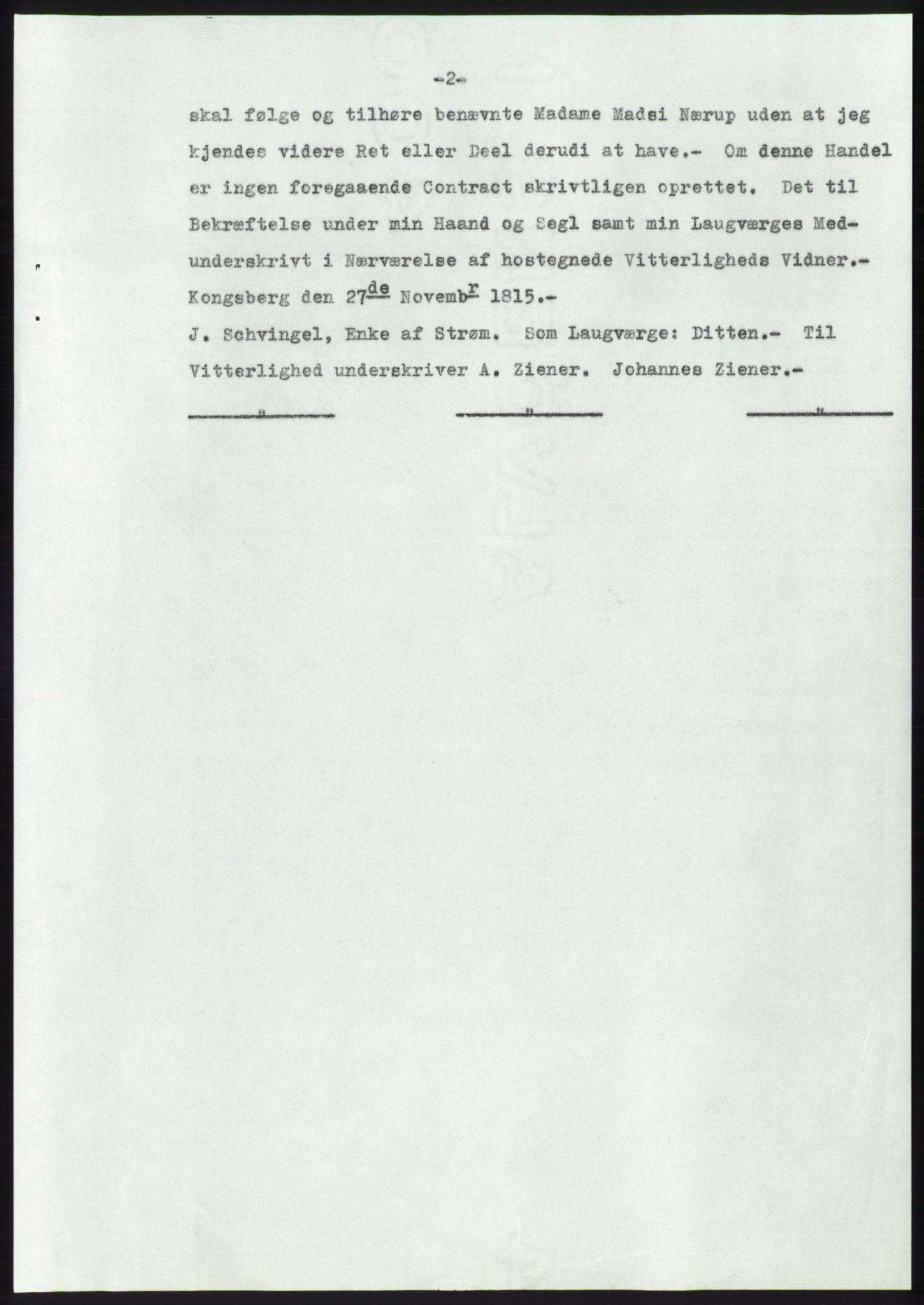 Statsarkivet i Kongsberg, AV/SAKO-A-0001/E/Ee/L0011: Avskrifter, SAO jnr. 1262/1957 - 200/1958, 1957-1958, p. 305