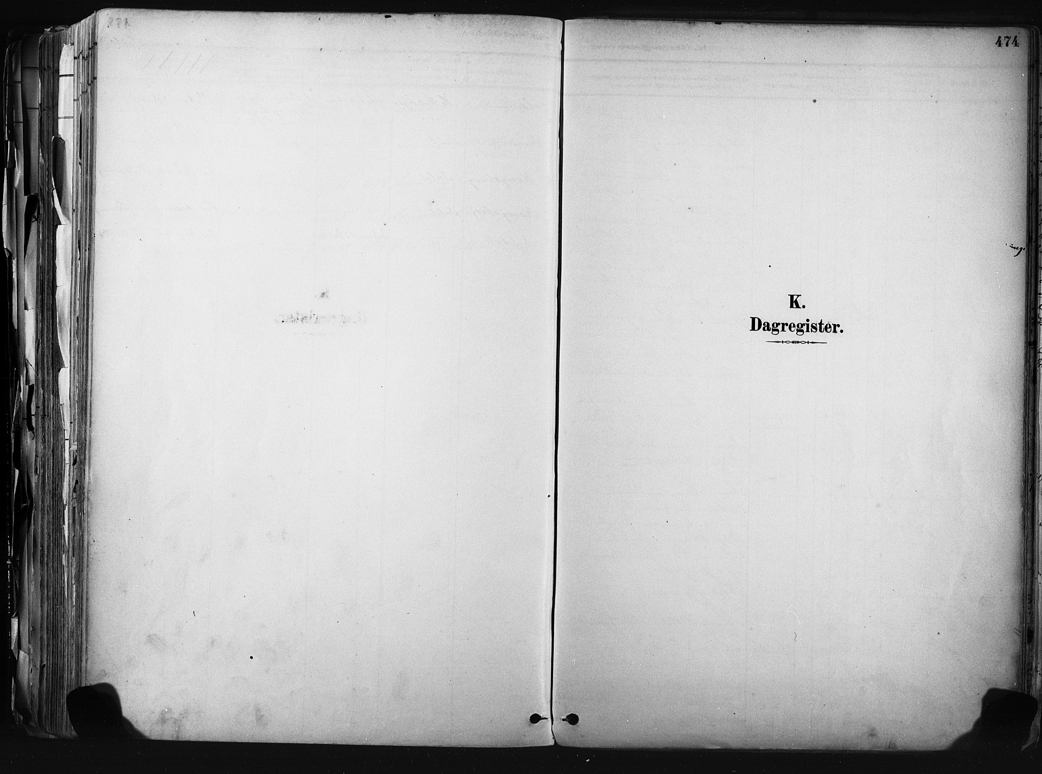 Kongsberg kirkebøker, AV/SAKO-A-22/F/Fb/L0002: Parish register (official) no. II 2, 1886-1896, p. 474