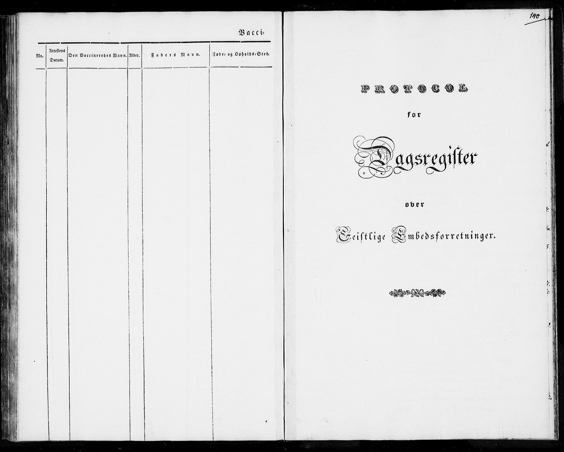 Ministerialprotokoller, klokkerbøker og fødselsregistre - Møre og Romsdal, SAT/A-1454/524/L0352: Parish register (official) no. 524A04, 1838-1847, p. 140