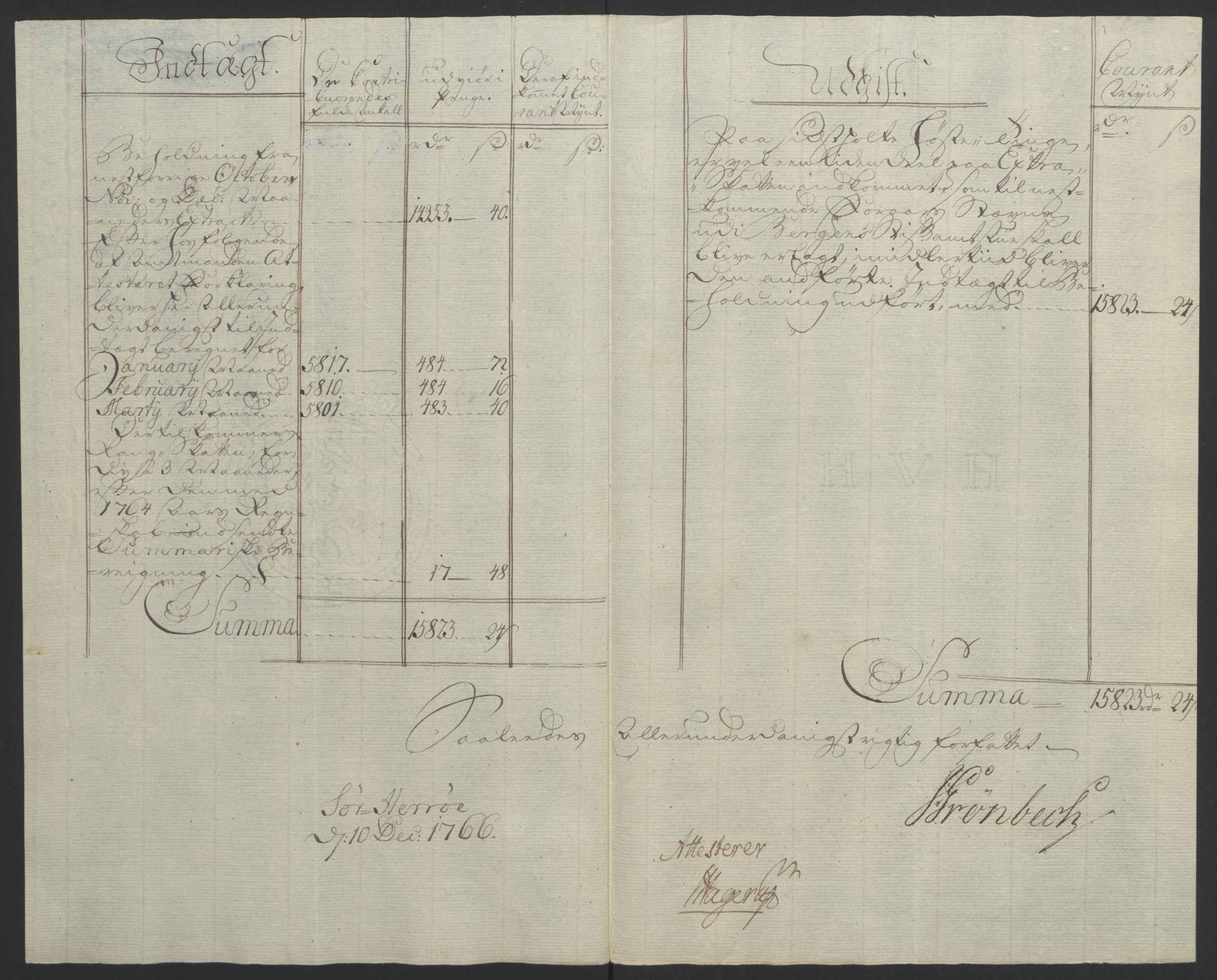 Rentekammeret inntil 1814, Reviderte regnskaper, Fogderegnskap, AV/RA-EA-4092/R65/L4573: Ekstraskatten Helgeland, 1762-1772, p. 96