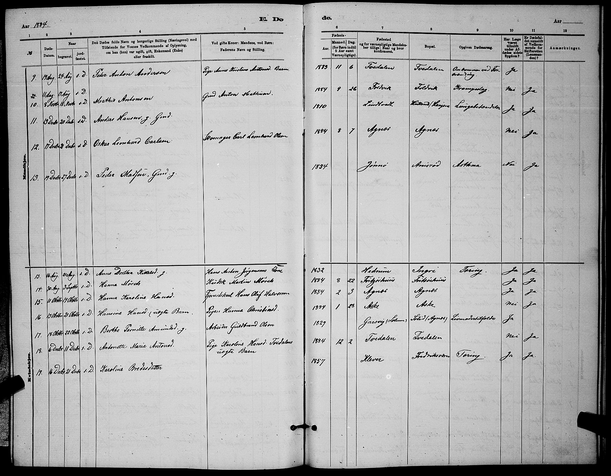 Brunlanes kirkebøker, AV/SAKO-A-342/G/Ga/L0003: Parish register (copy) no. I 3, 1877-1898