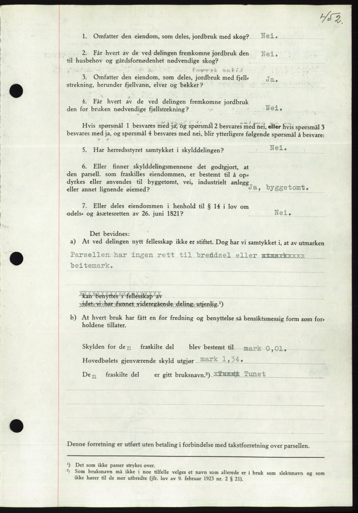 Søre Sunnmøre sorenskriveri, AV/SAT-A-4122/1/2/2C/L0061: Mortgage book no. 55, 1936-1936, Diary no: : 1532/1936