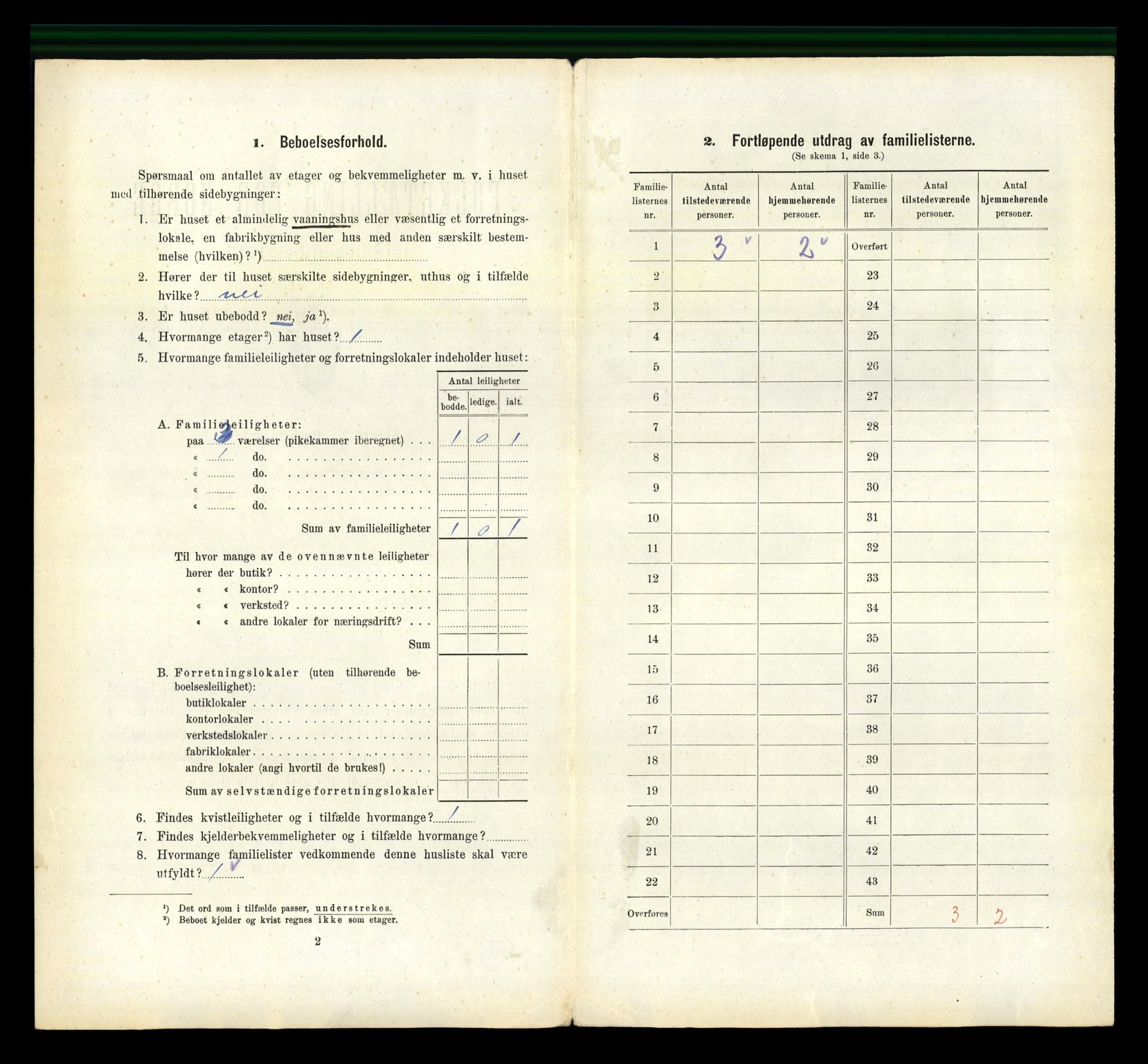 RA, 1910 census for Flekkefjord, 1910, p. 1223