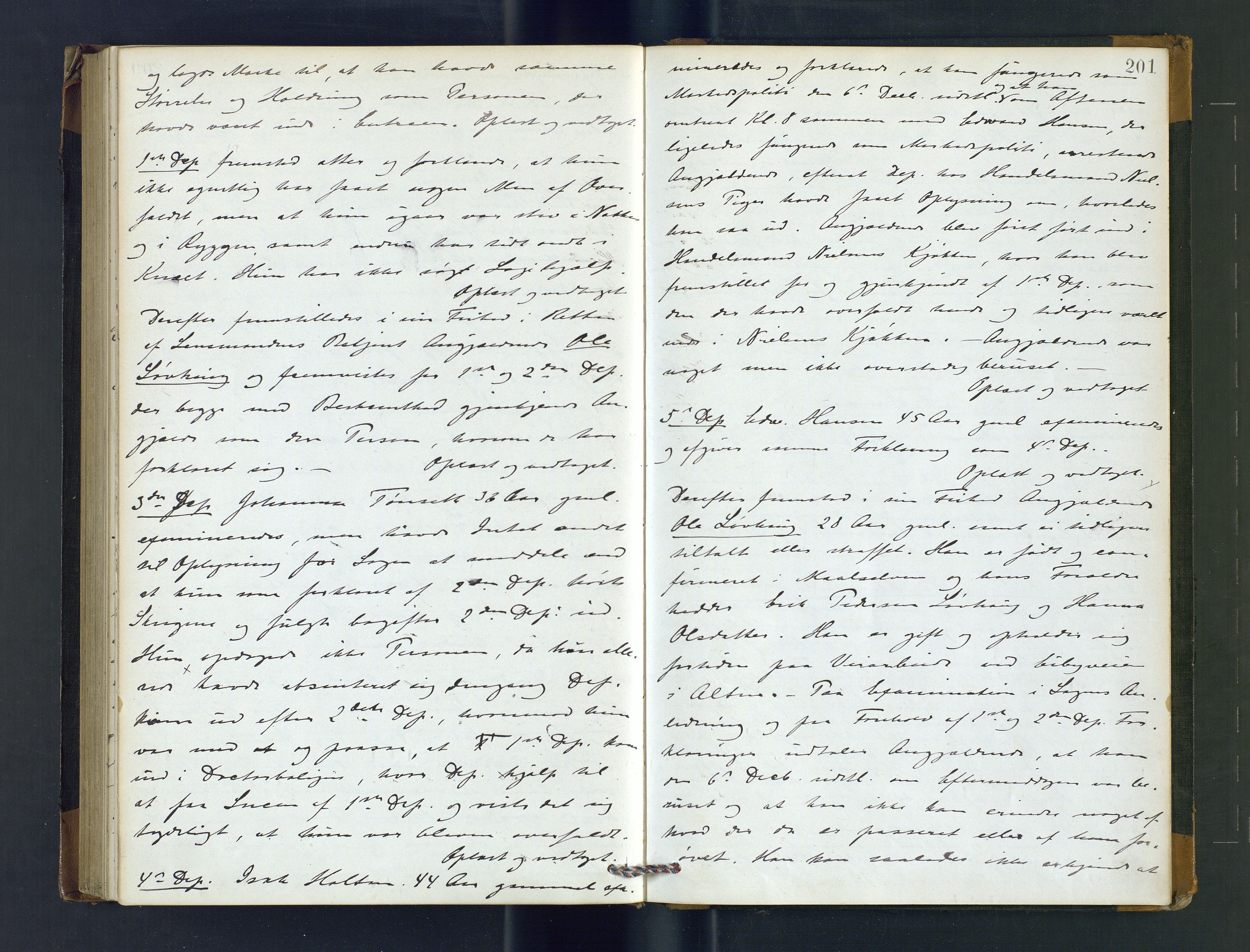 Alta fogderi/sorenskriveri, AV/SATØ-SATØ-5/1/J/Jb/L0178: Ekstrarettsprotokoll, 1885-1888, p. 201