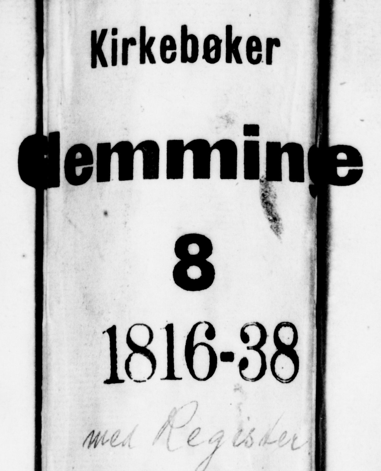 Glemmen prestekontor Kirkebøker, SAO/A-10908/F/Fa/L0004: Parish register (official) no. 4, 1816-1838