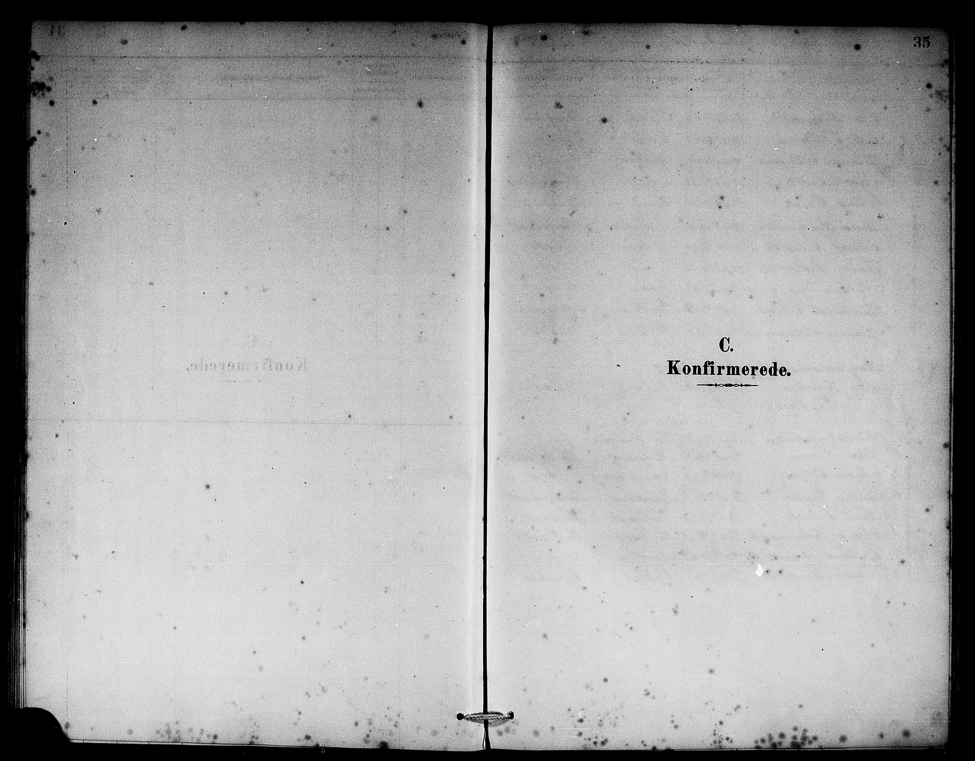 Vik sokneprestembete, AV/SAB-A-81501/H/Hab/Habb/L0002: Parish register (copy) no. B 2, 1878-1893, p. 35