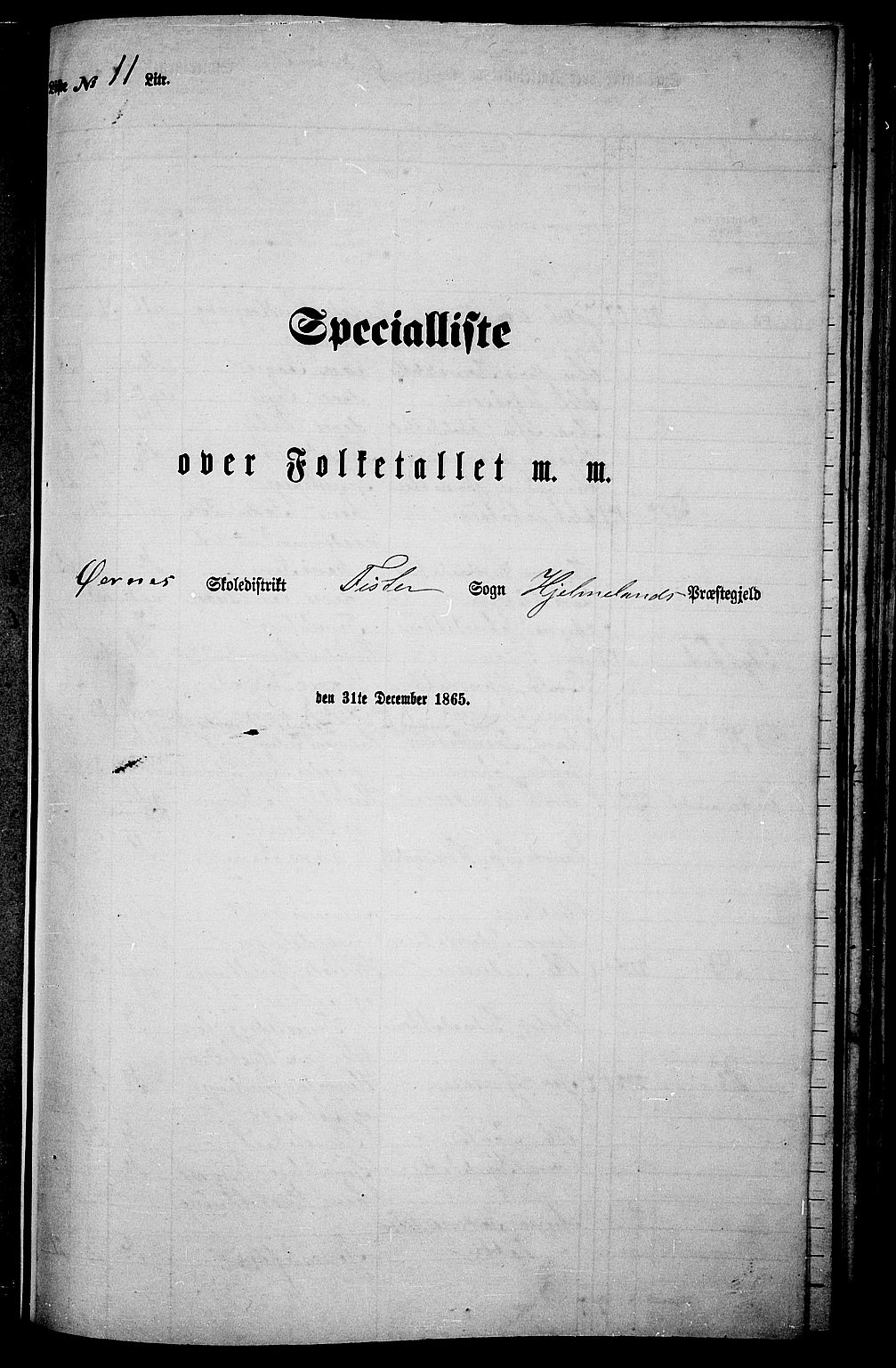 RA, 1865 census for Hjelmeland, 1865, p. 131