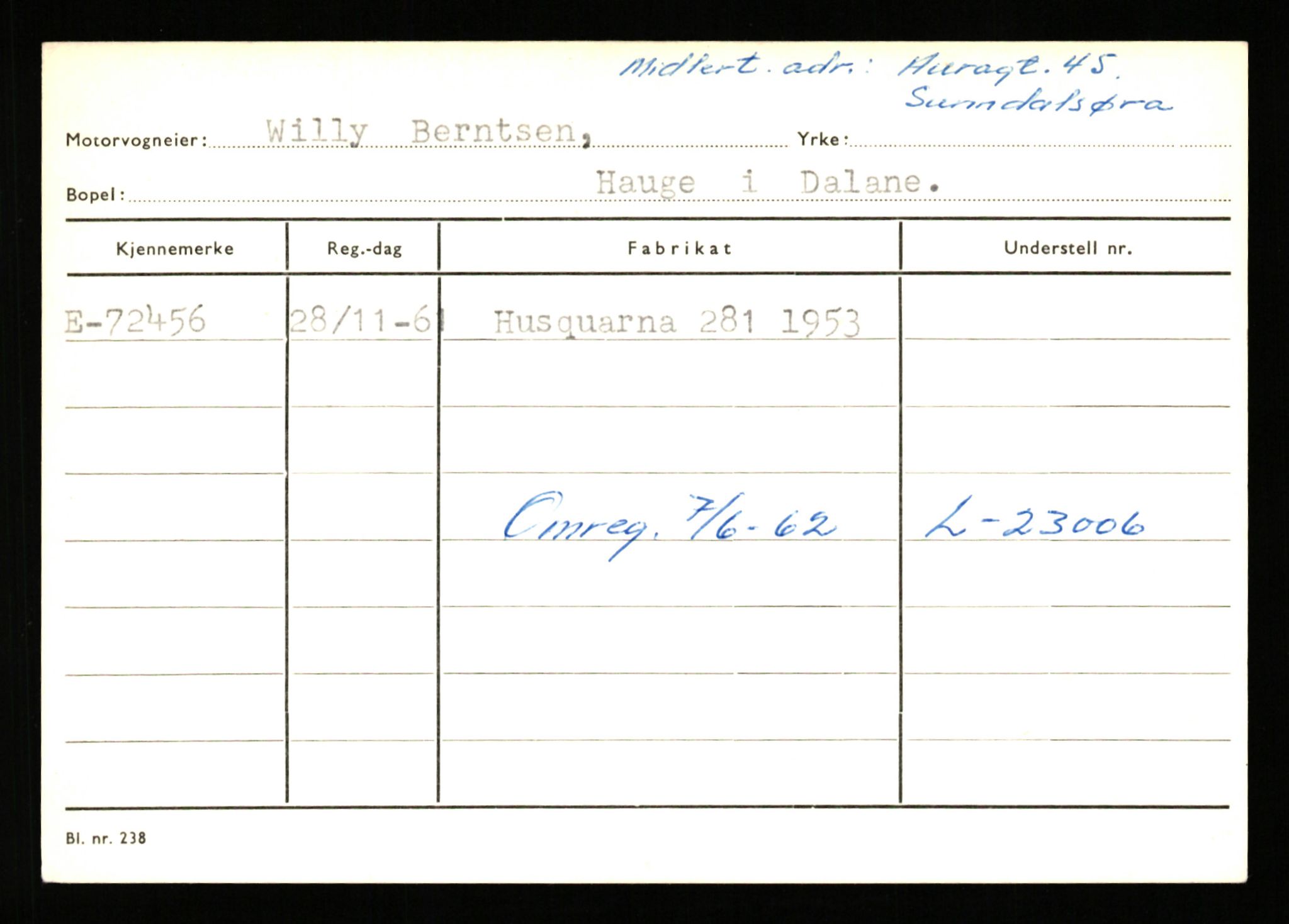 Stavanger trafikkstasjon, AV/SAST-A-101942/0/G/L0008: Registreringsnummer: 67519 - 84533, 1930-1971, p. 765