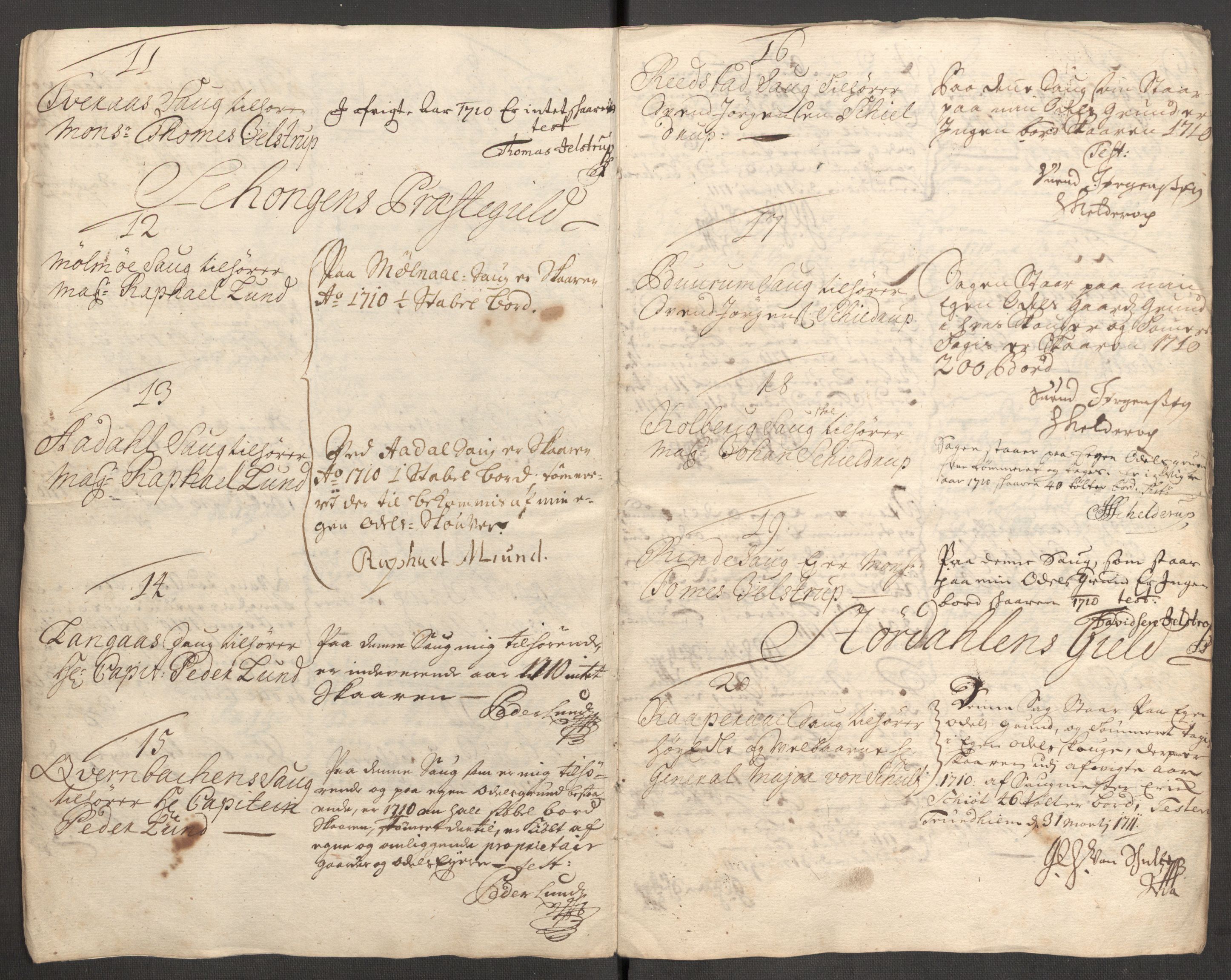 Rentekammeret inntil 1814, Reviderte regnskaper, Fogderegnskap, RA/EA-4092/R62/L4200: Fogderegnskap Stjørdal og Verdal, 1710, p. 117