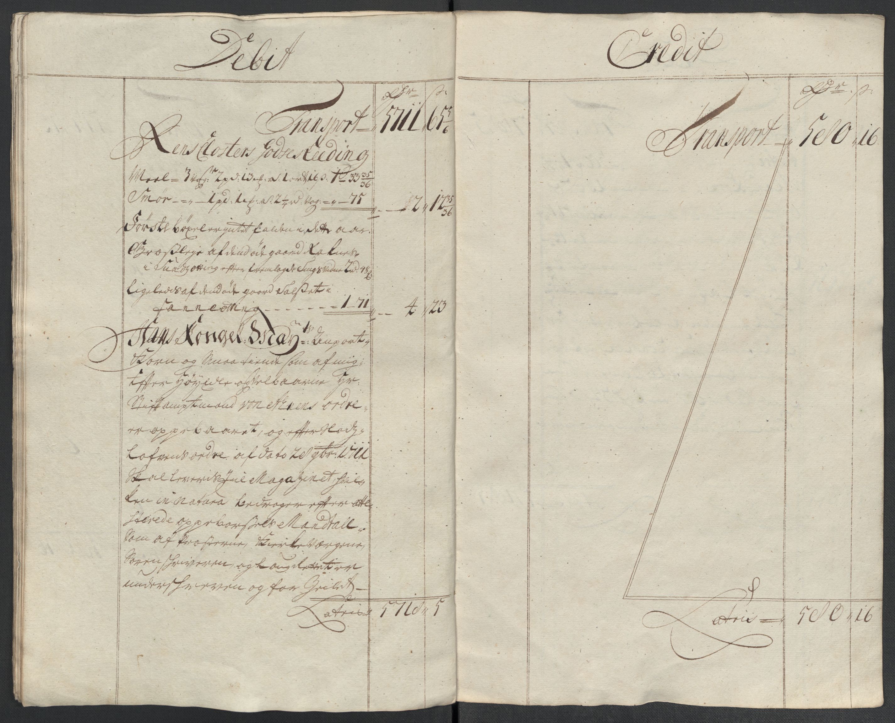 Rentekammeret inntil 1814, Reviderte regnskaper, Fogderegnskap, AV/RA-EA-4092/R55/L3660: Fogderegnskap Romsdal, 1711, p. 19