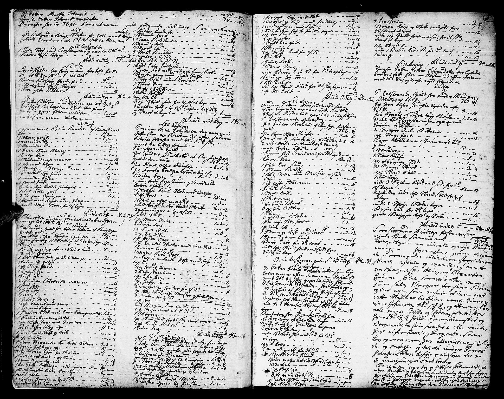 Nord-Hedmark sorenskriveri, AV/SAH-TING-012/J/Ja/L0002A: Skifteprotokoll, 1782-1791, p. 2b-3a