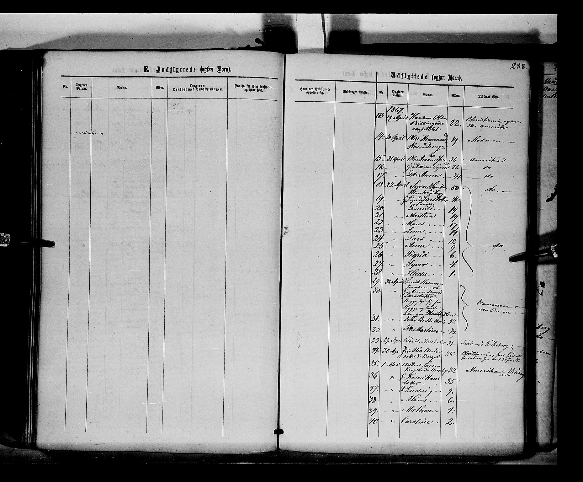 Eidskog prestekontor, AV/SAH-PREST-026/H/Ha/Haa/L0001: Parish register (official) no. 1, 1860-1867, p. 288