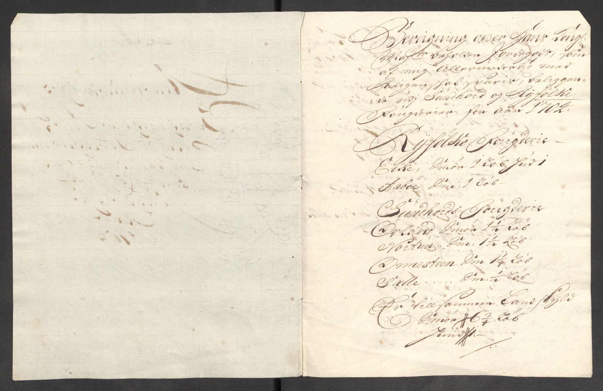 Rentekammeret inntil 1814, Reviderte regnskaper, Fogderegnskap, AV/RA-EA-4092/R48/L2982: Fogderegnskap Sunnhordland og Hardanger, 1704, p. 25