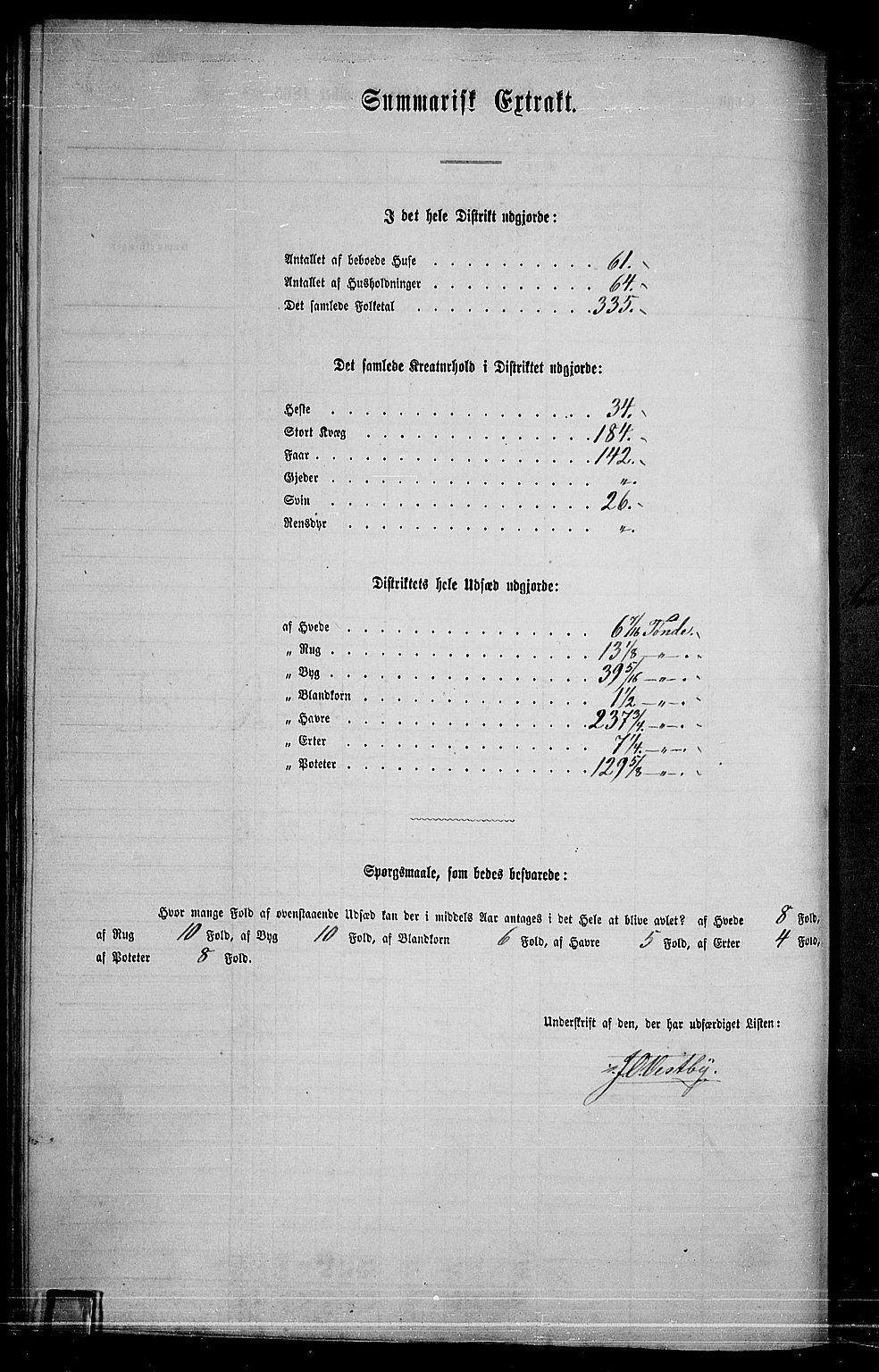 RA, 1865 census for Aurskog, 1865, p. 180