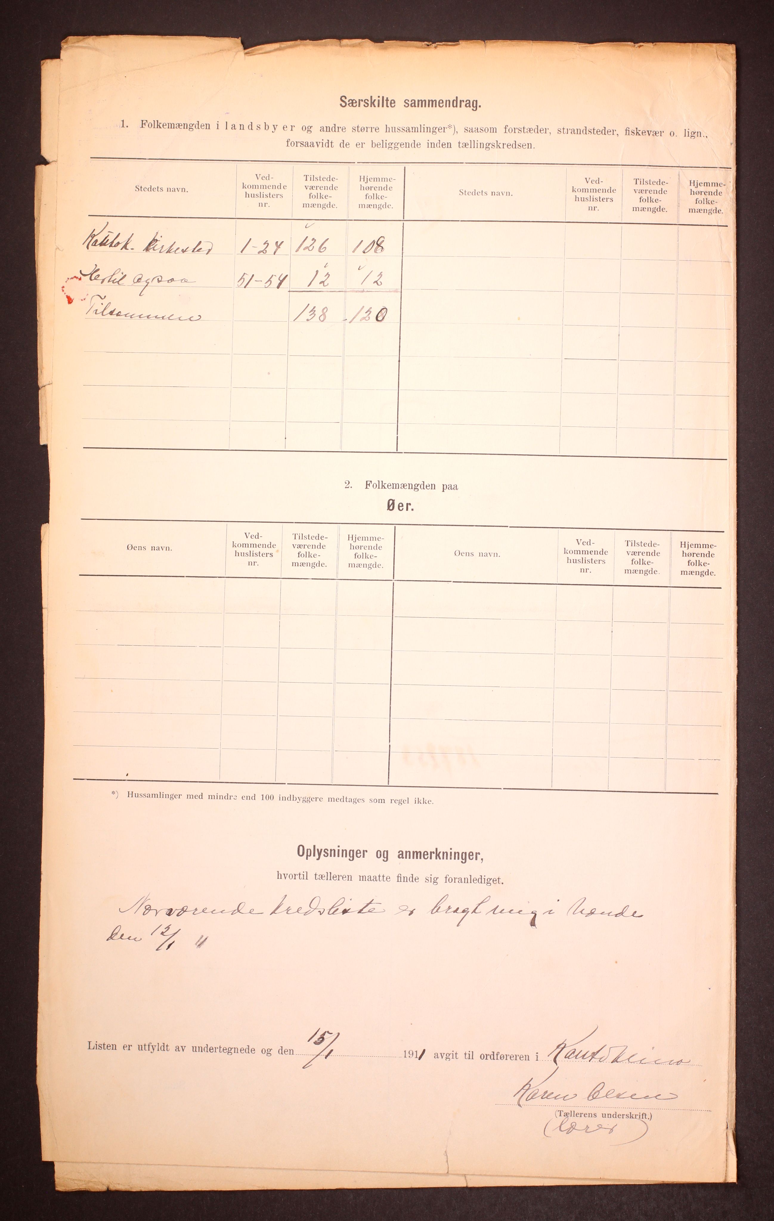 RA, 1910 census for Kautokeino, 1910, p. 9