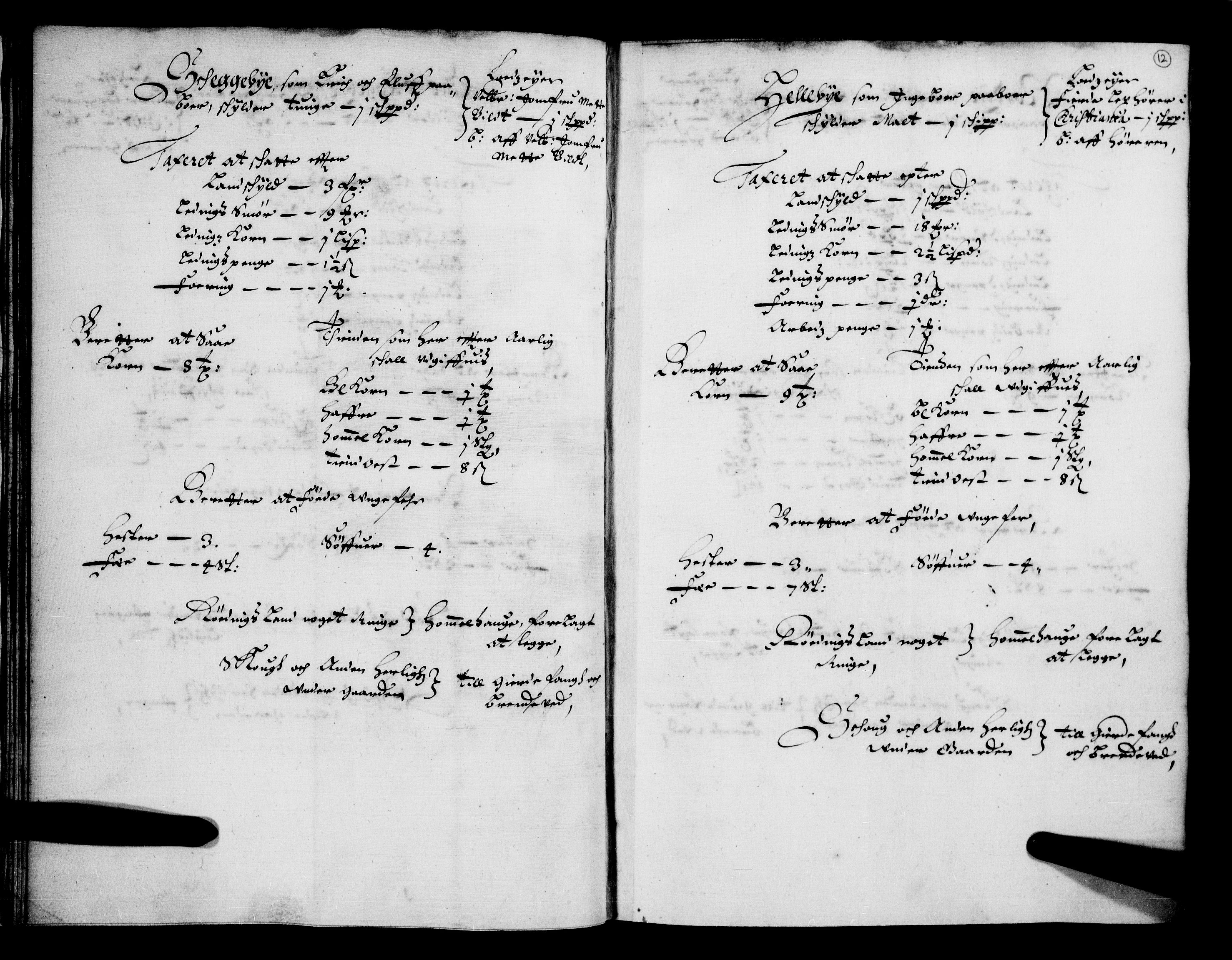 Rentekammeret inntil 1814, Realistisk ordnet avdeling, AV/RA-EA-4070/N/Nb/Nba/L0004: Tune, Veme, Åbygge og Hvaler, 1. del, 1667, p. 11b-12a