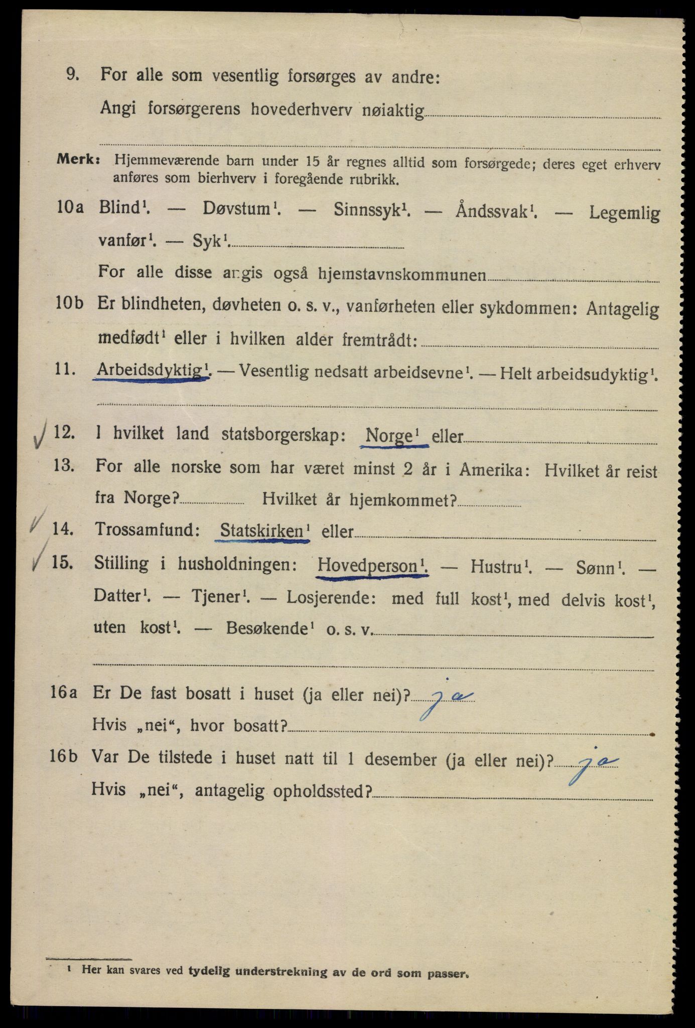 SAO, 1920 census for Kristiania, 1920, p. 575804