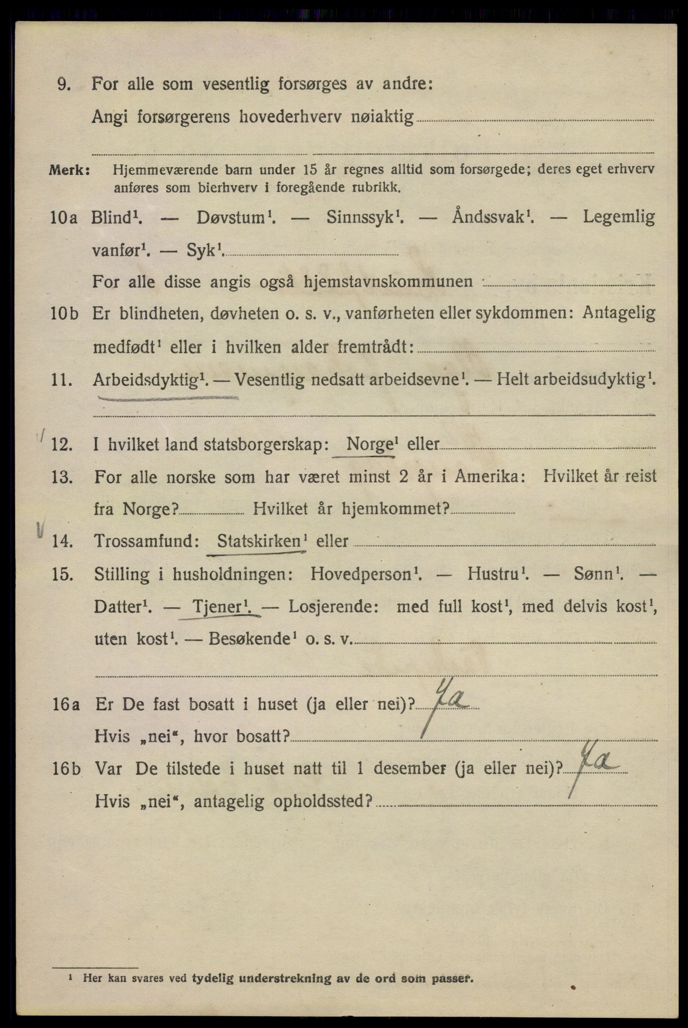 SAO, 1920 census for Kristiania, 1920, p. 299340