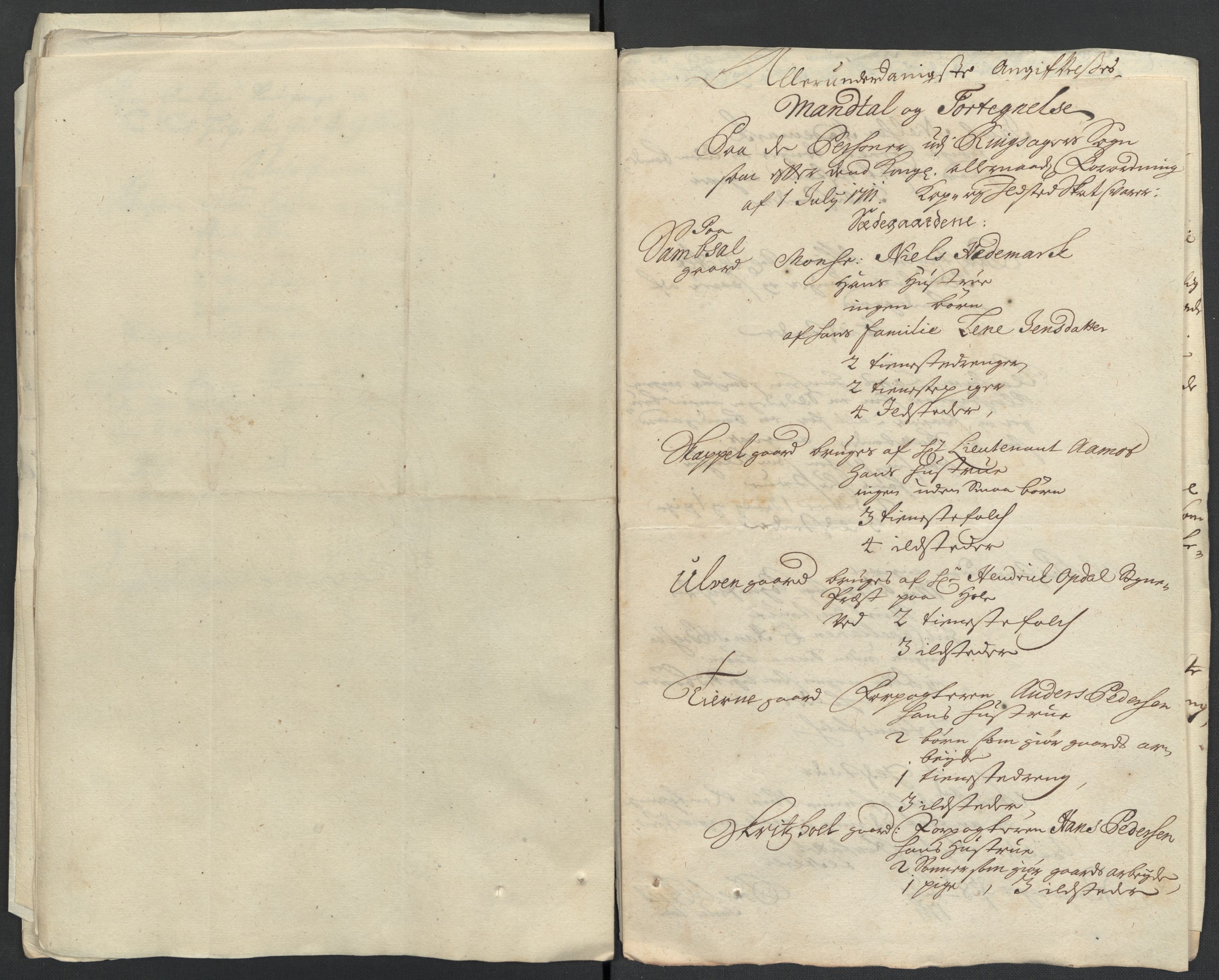 Rentekammeret inntil 1814, Reviderte regnskaper, Fogderegnskap, RA/EA-4092/R16/L1047: Fogderegnskap Hedmark, 1711, p. 375
