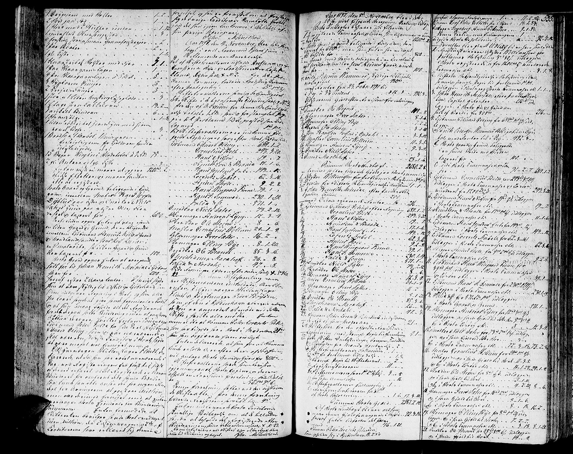 Trondheim byfogd, AV/SAT-A-0003/1/3/3A/L0024: Skifteprotokoll - gml.nr.20b. U, 1794-1810, p. 535