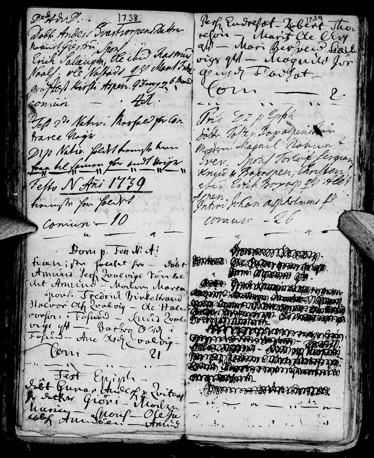 Ministerialprotokoller, klokkerbøker og fødselsregistre - Møre og Romsdal, SAT/A-1454/573/L0871: Parish register (official) no. 573A01, 1732-1754