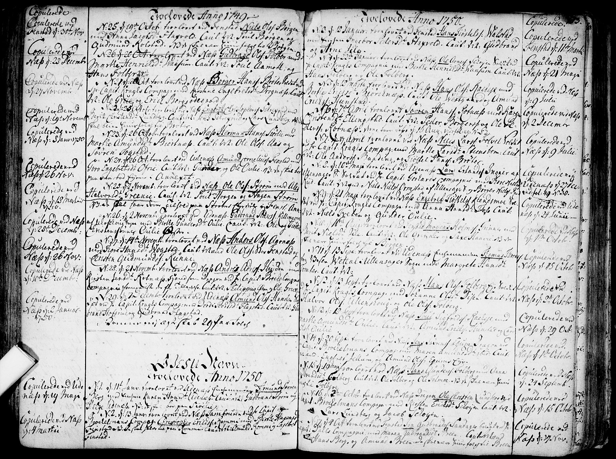 Nes prestekontor Kirkebøker, AV/SAO-A-10410/F/Fa/L0003: Parish register (official) no. I 3, 1734-1781, p. 183