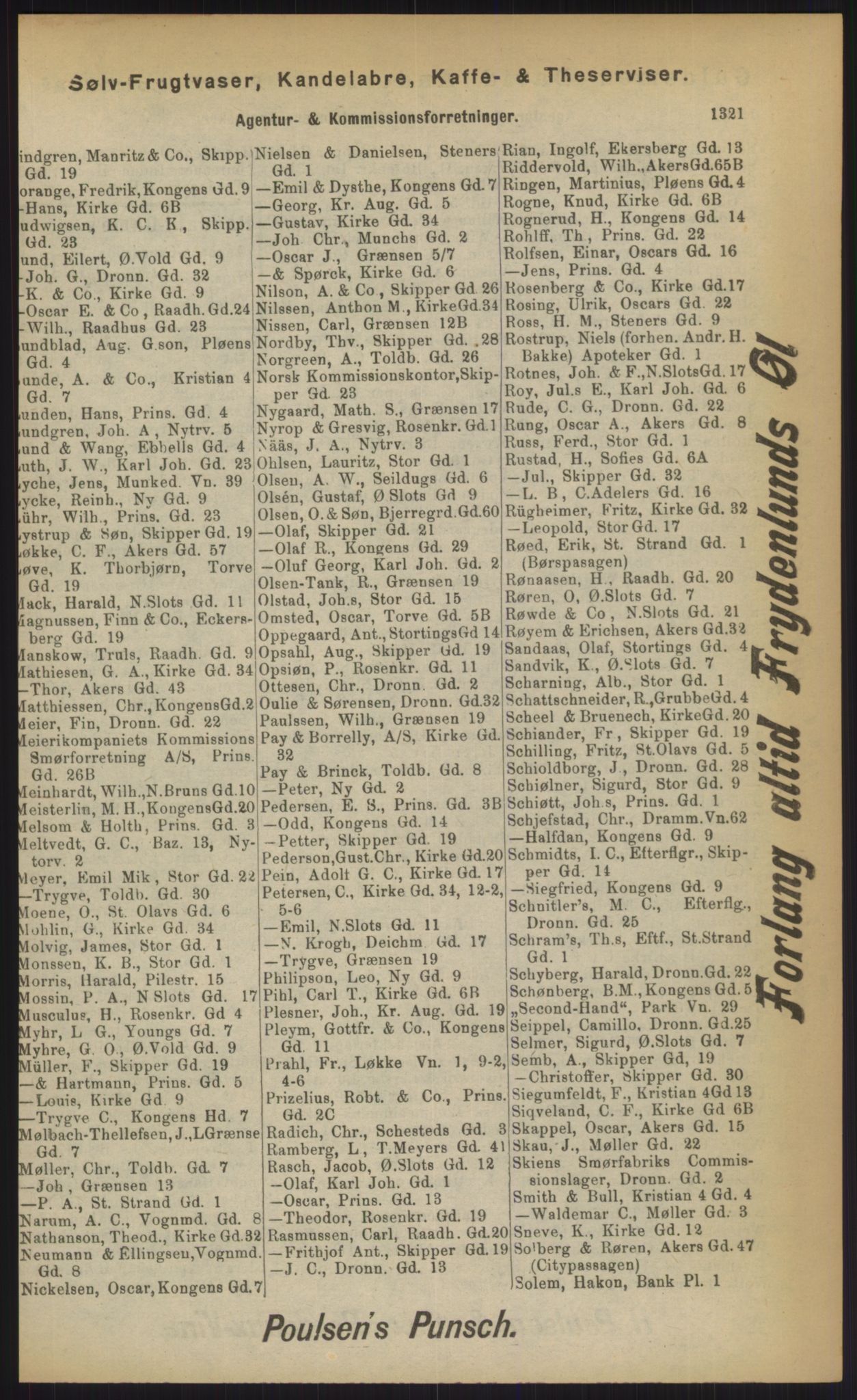 Kristiania/Oslo adressebok, PUBL/-, 1903, p. 1321