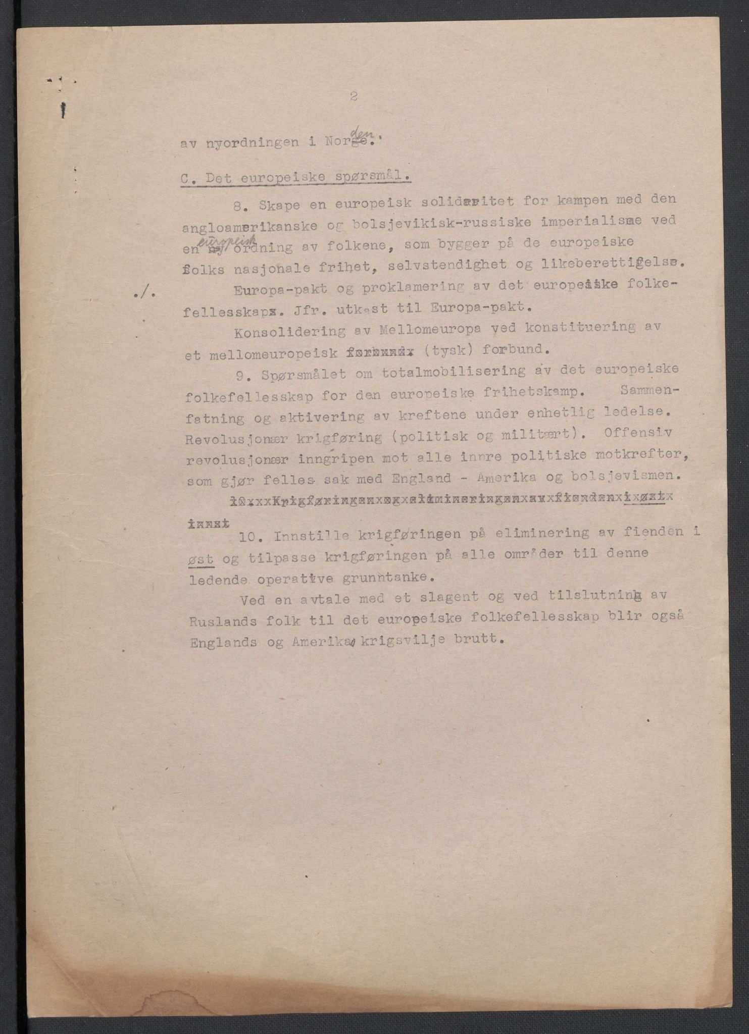 Landssvikarkivet, Oslo politikammer, AV/RA-S-3138-01/D/Da/L0003: Dnr. 29, 1945, p. 1301