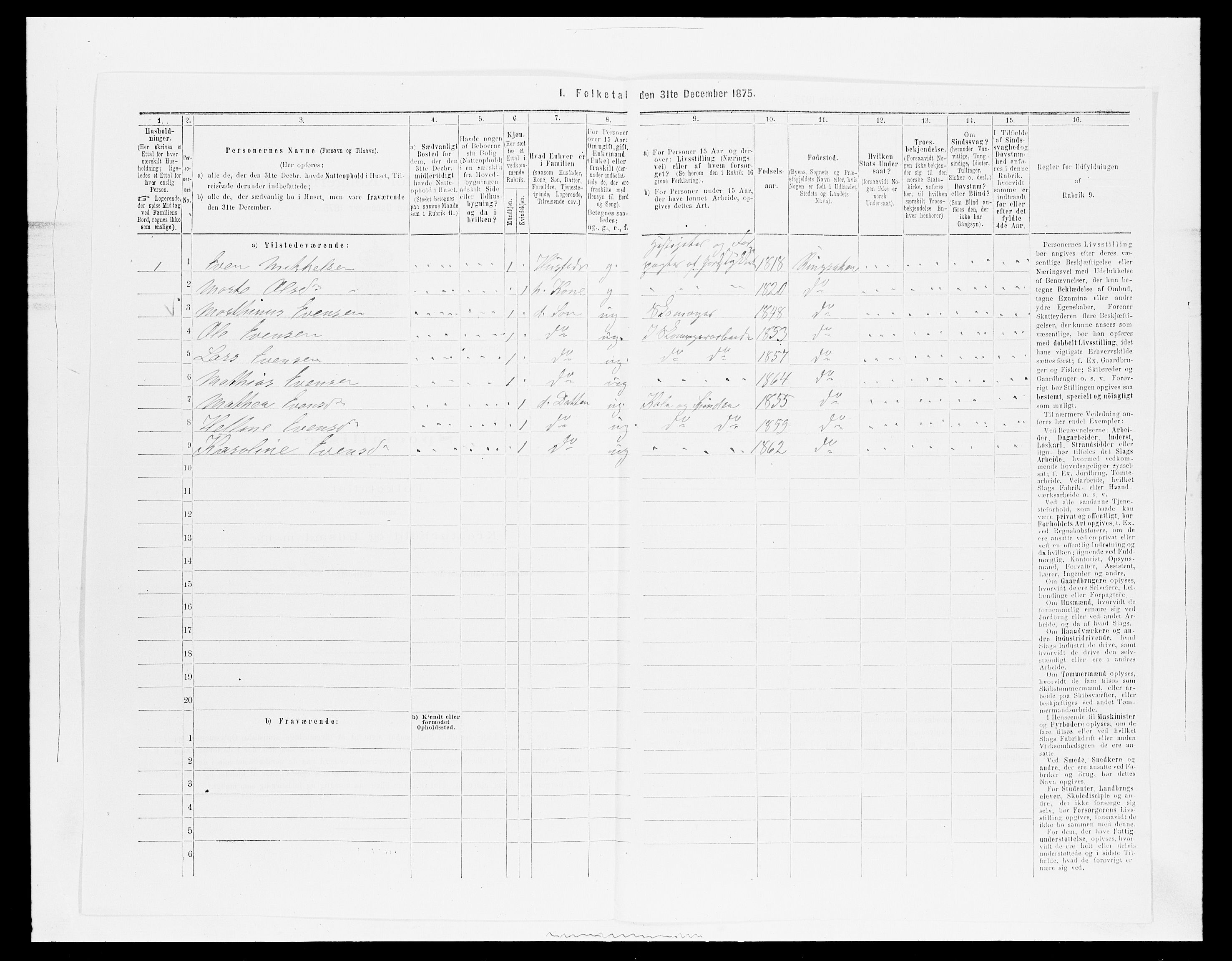 SAH, 1875 census for 0412P Ringsaker, 1875, p. 2953