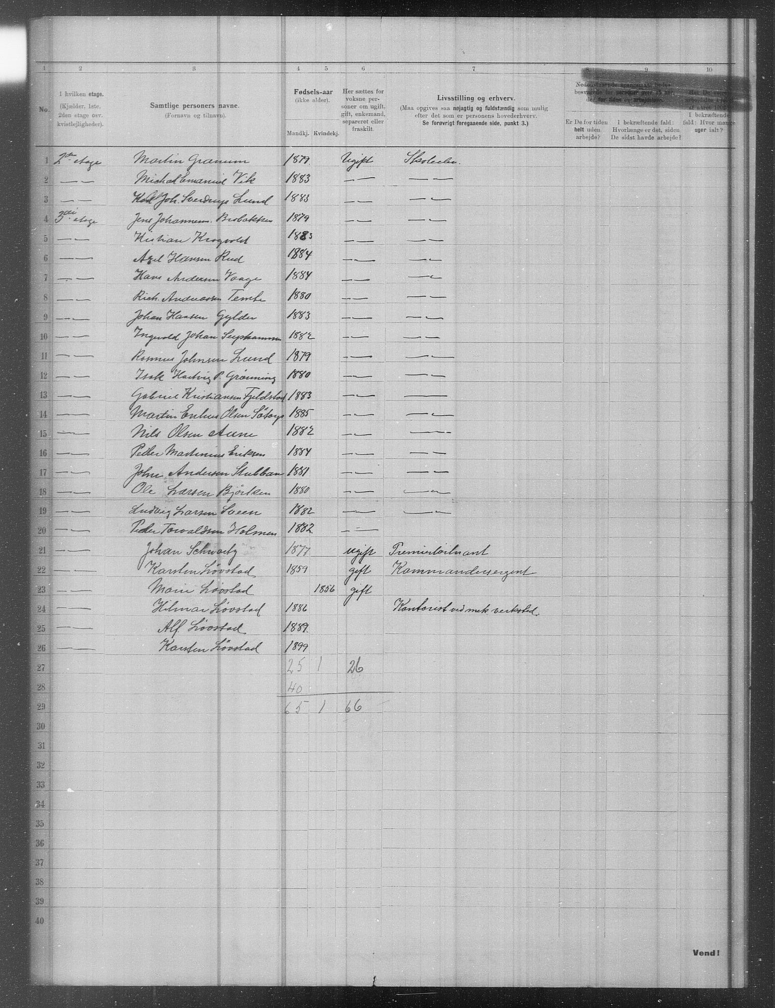 OBA, Municipal Census 1902 for Kristiania, 1902, p. 16224