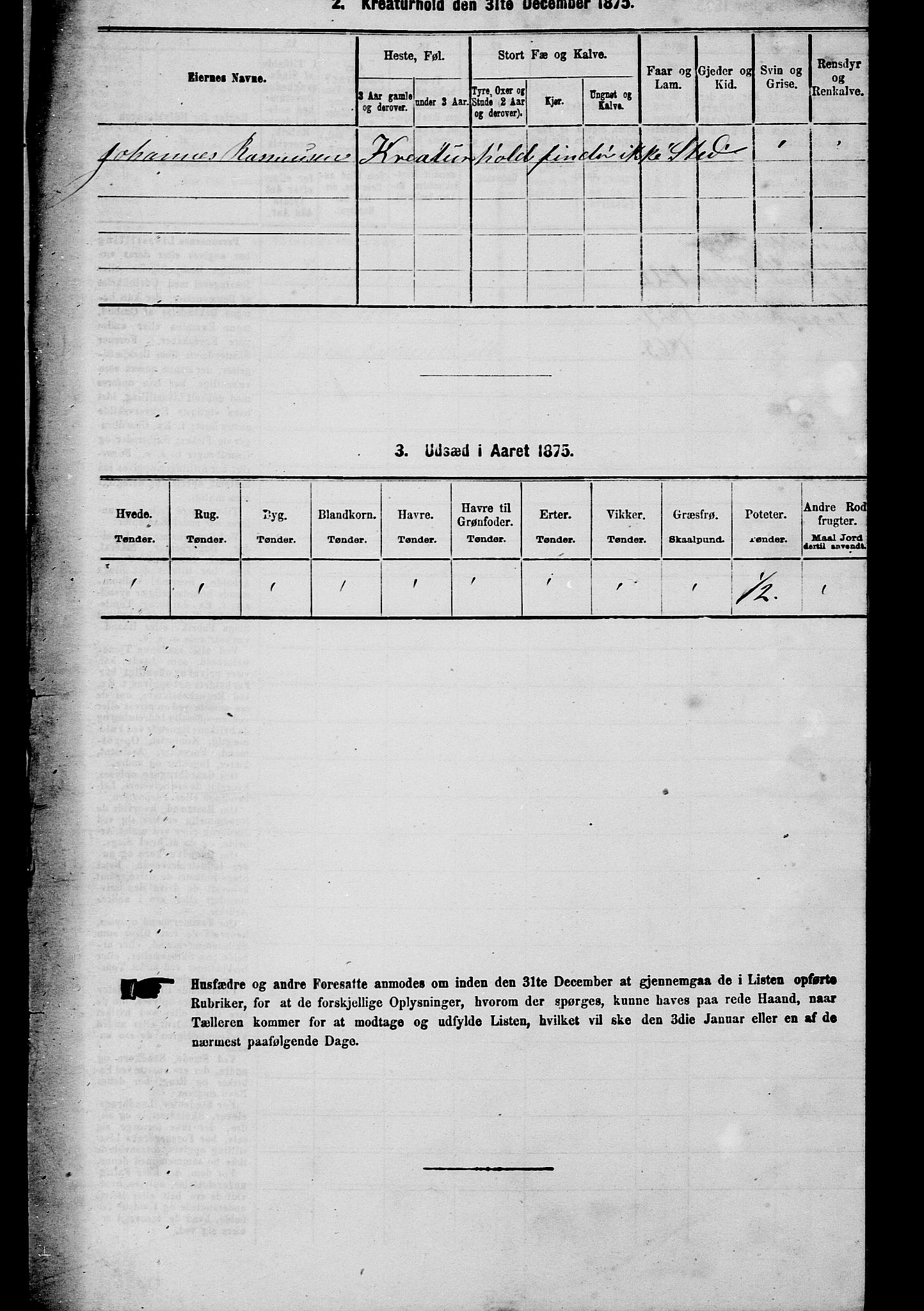 RA, 1875 census for 0128P Rakkestad, 1875, p. 1101