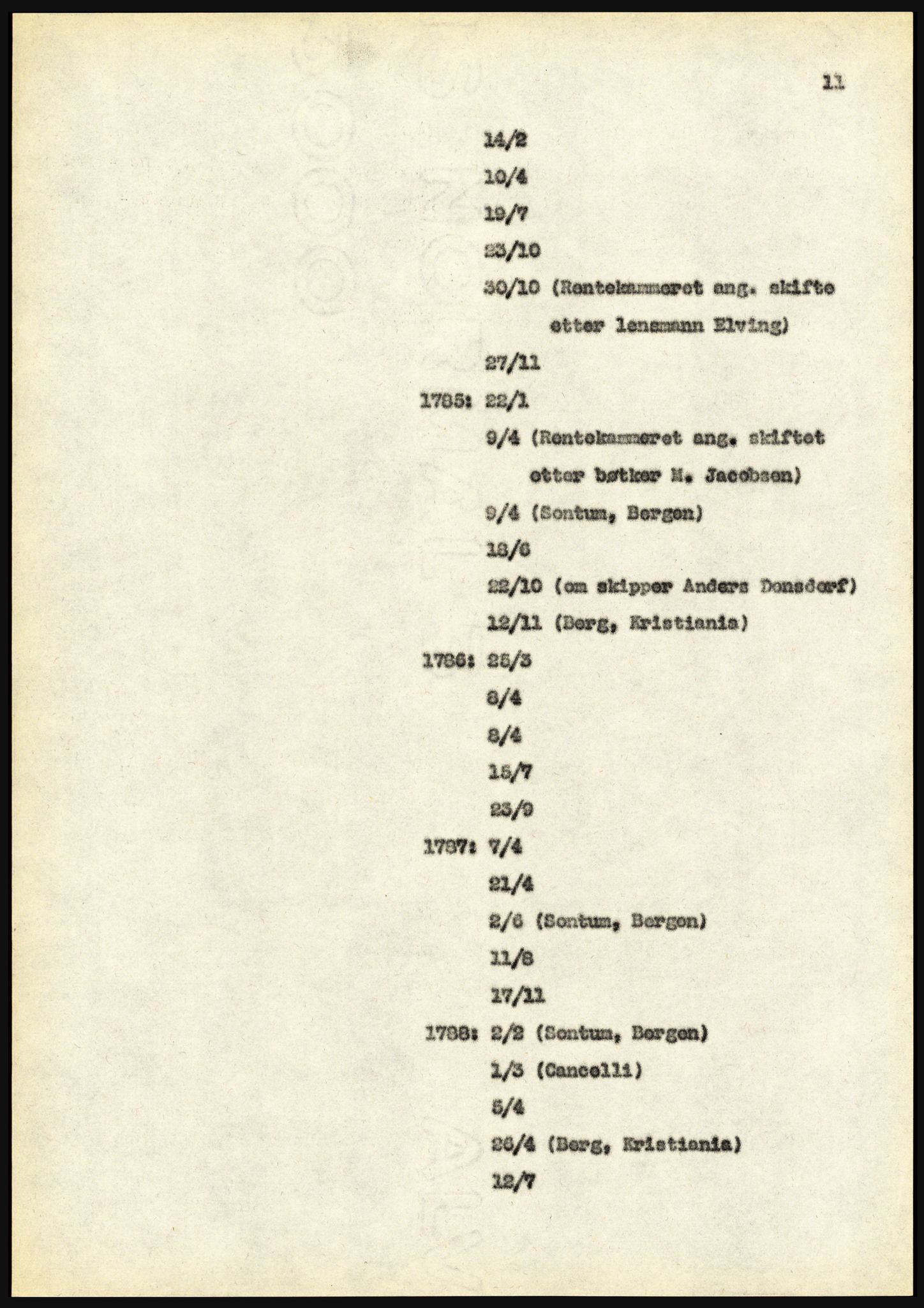 Riksarkivet, Seksjon for eldre arkiv og spesialsamlinger, AV/RA-EA-6797/H/Ha, 1953, p. 11