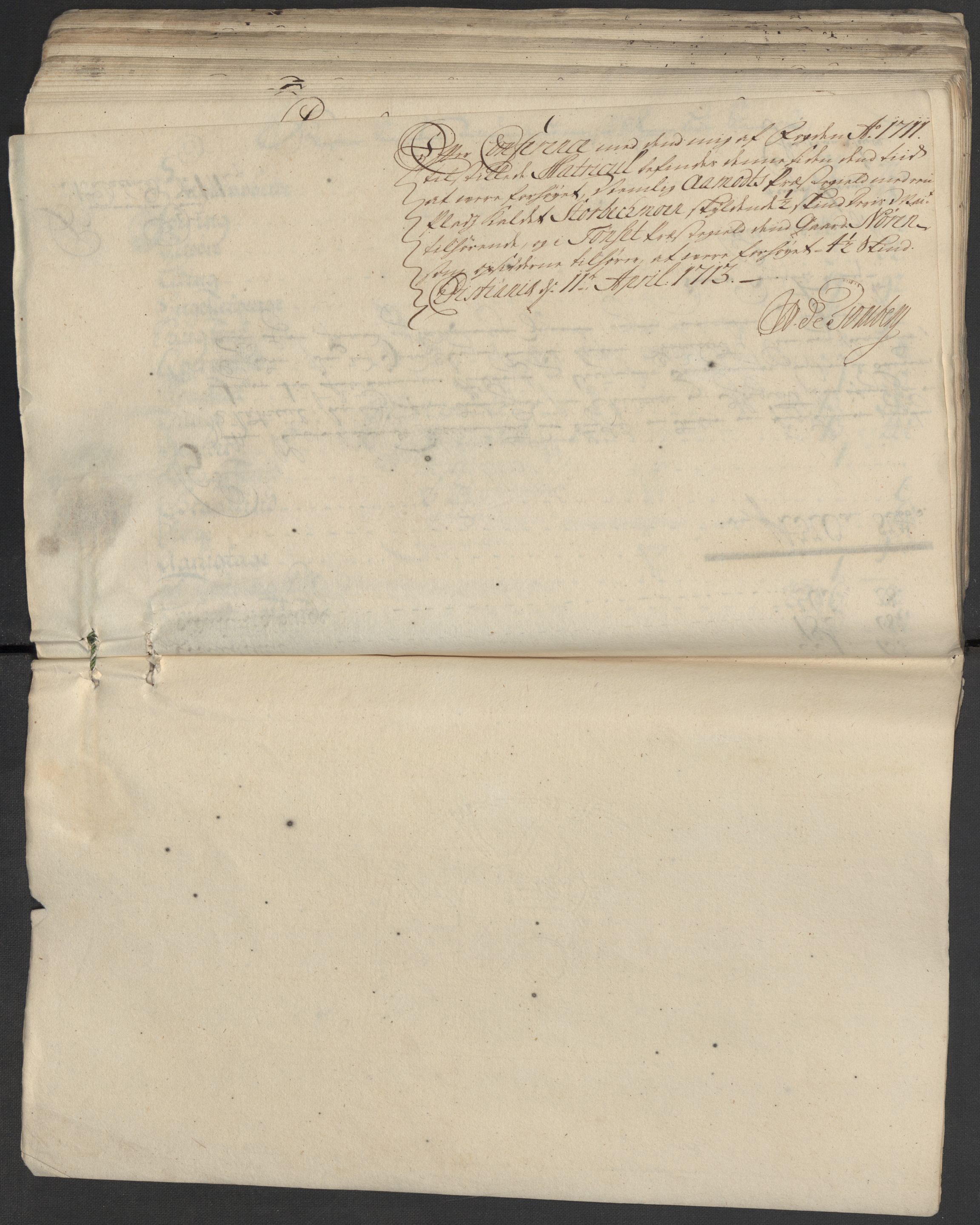 Rentekammeret inntil 1814, Reviderte regnskaper, Fogderegnskap, AV/RA-EA-4092/R13/L0849: Fogderegnskap Solør, Odal og Østerdal, 1712, p. 107