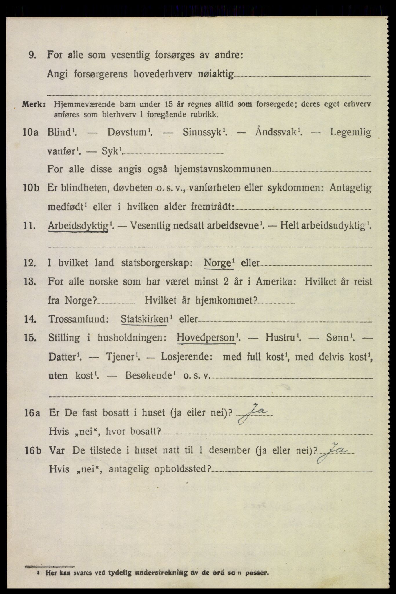 SAH, 1920 census for Øvre Rendal, 1920, p. 2148