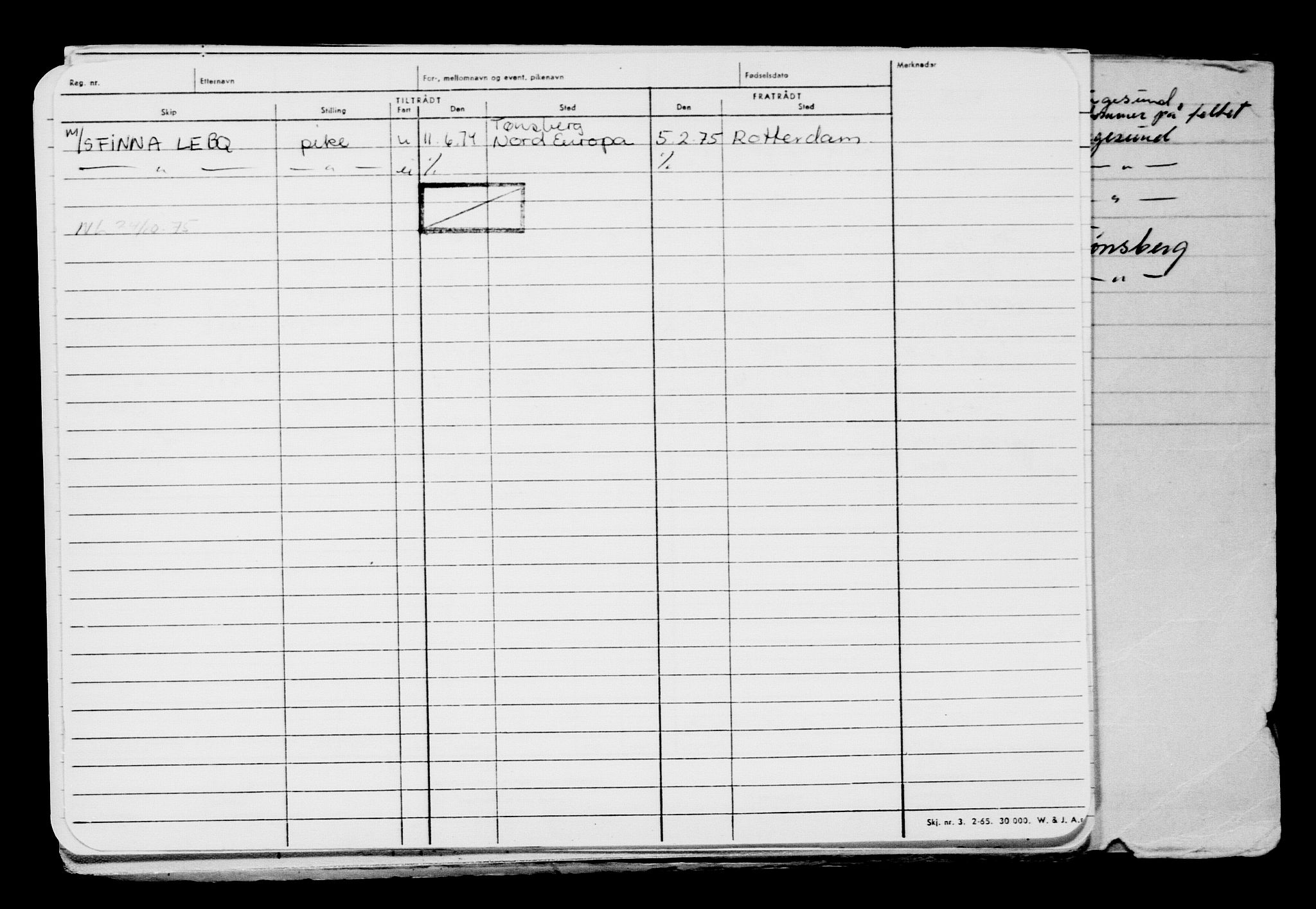 Direktoratet for sjømenn, AV/RA-S-3545/G/Gb/L0146: Hovedkort, 1917, p. 76