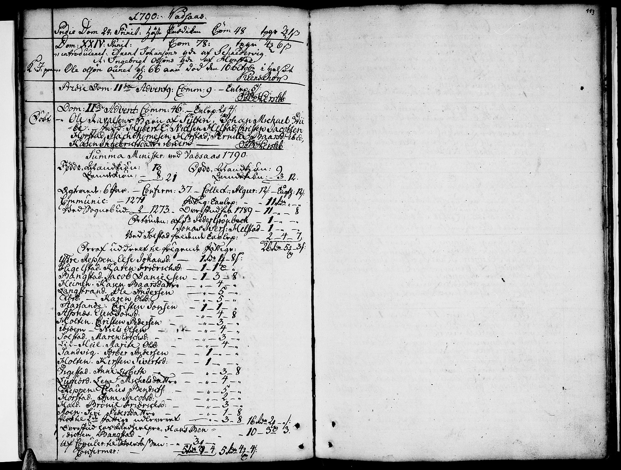 Ministerialprotokoller, klokkerbøker og fødselsregistre - Nordland, AV/SAT-A-1459/810/L0137: Parish register (official) no. 810A01, 1752-1817, p. 113