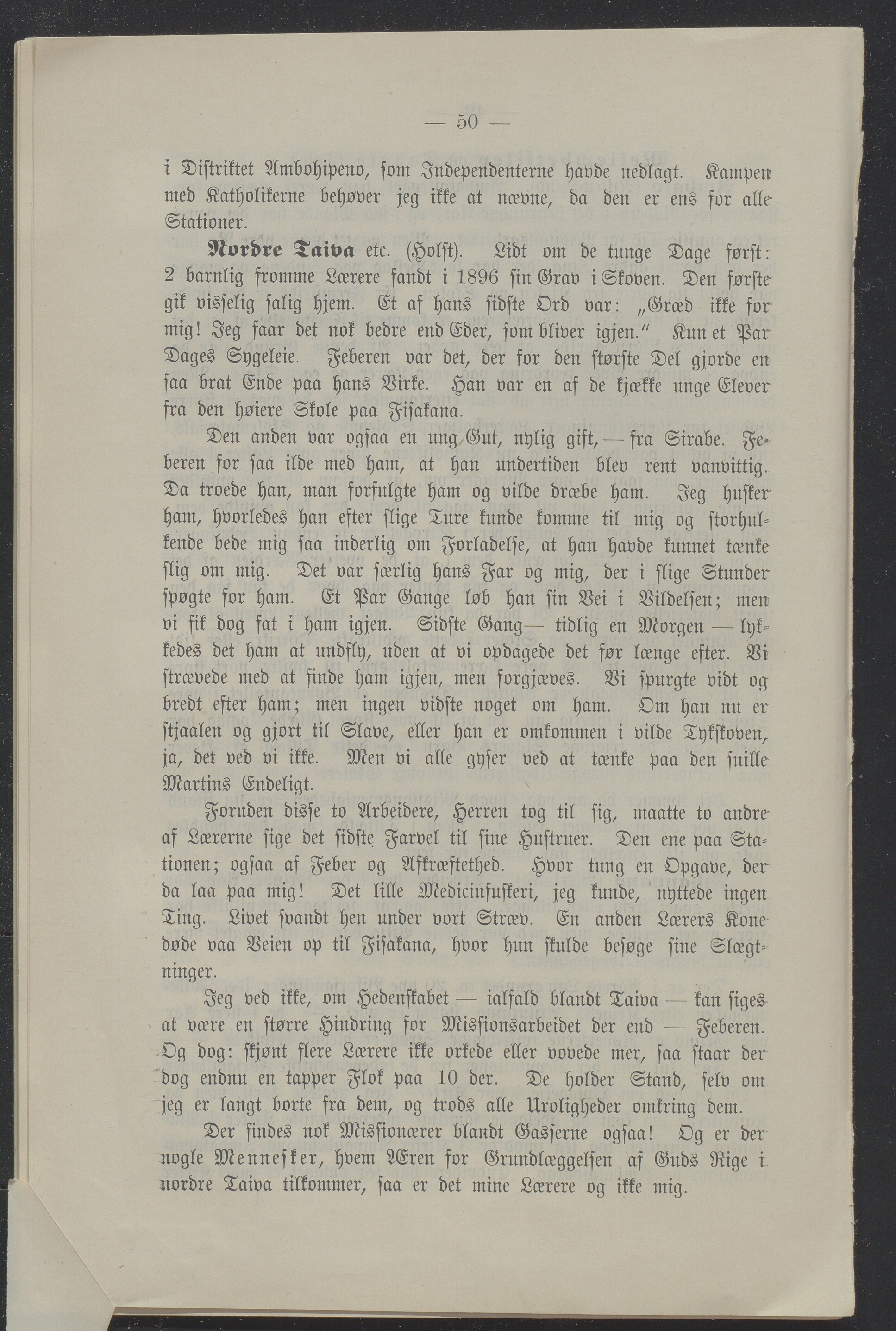 Det Norske Misjonsselskap - hovedadministrasjonen, VID/MA-A-1045/D/Db/Dba/L0339/0008: Beretninger, Bøker, Skrifter o.l   / Årsberetninger. Heftet. 55. , 1897, p. 50