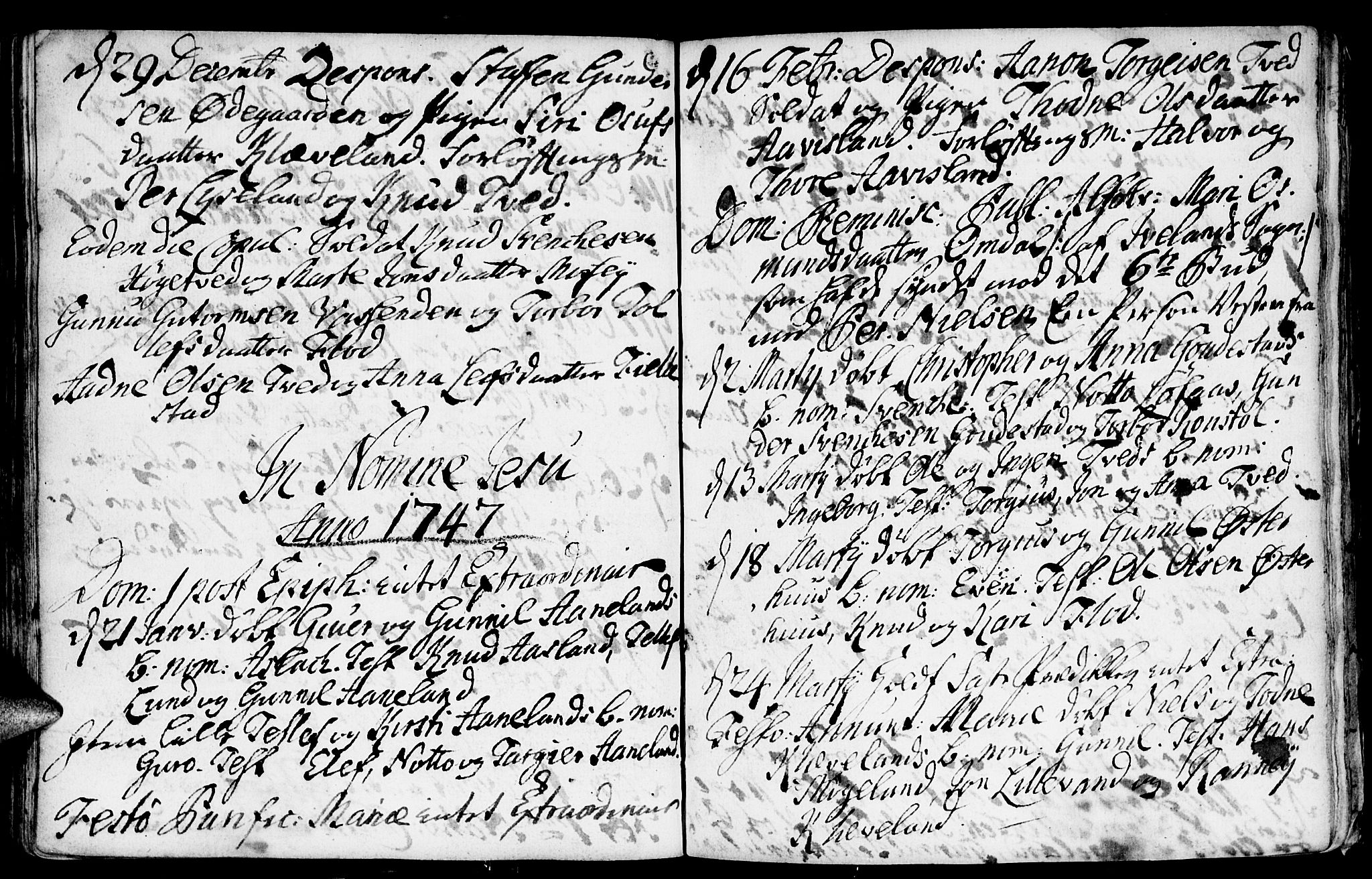 Evje sokneprestkontor, SAK/1111-0008/F/Fa/Faa/L0001: Parish register (official) no. A 1, 1705-1760, p. 119