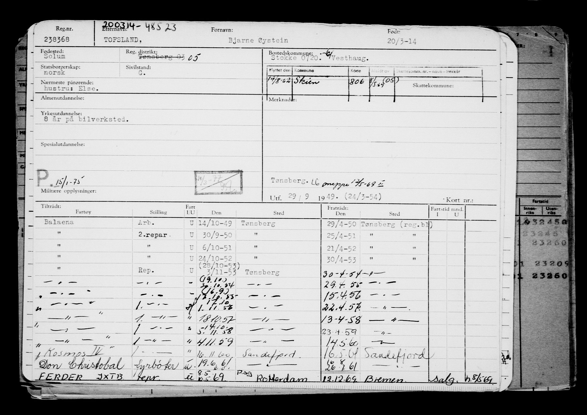 Direktoratet for sjømenn, AV/RA-S-3545/G/Gb/L0119: Hovedkort, 1914, p. 380