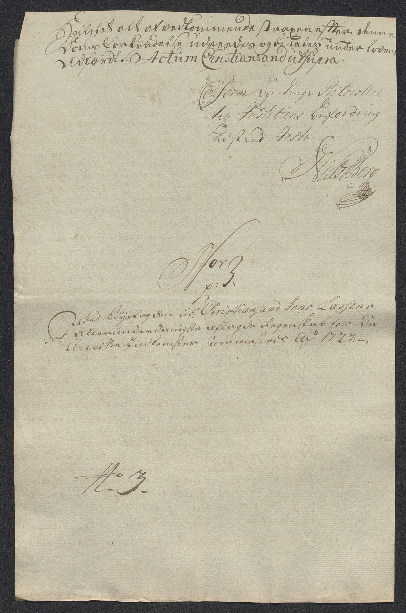 Rentekammeret inntil 1814, Reviderte regnskaper, Byregnskaper, AV/RA-EA-4066/R/Rm/L0286: [M19] Sikt og sakefall, 1719-1727, p. 623